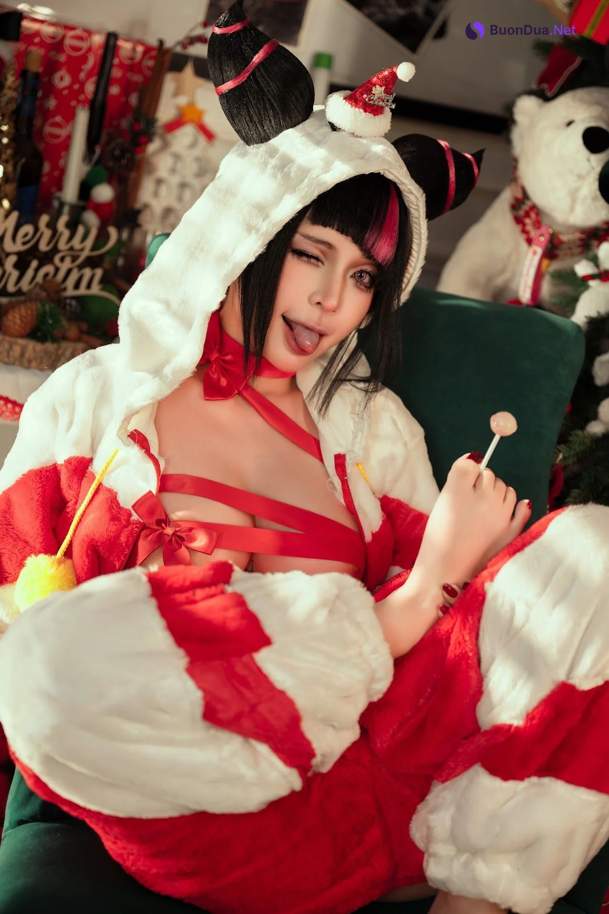 Coser@UmekoJ – Juri Han Xmas Street Fighter - รูปภาพ 12