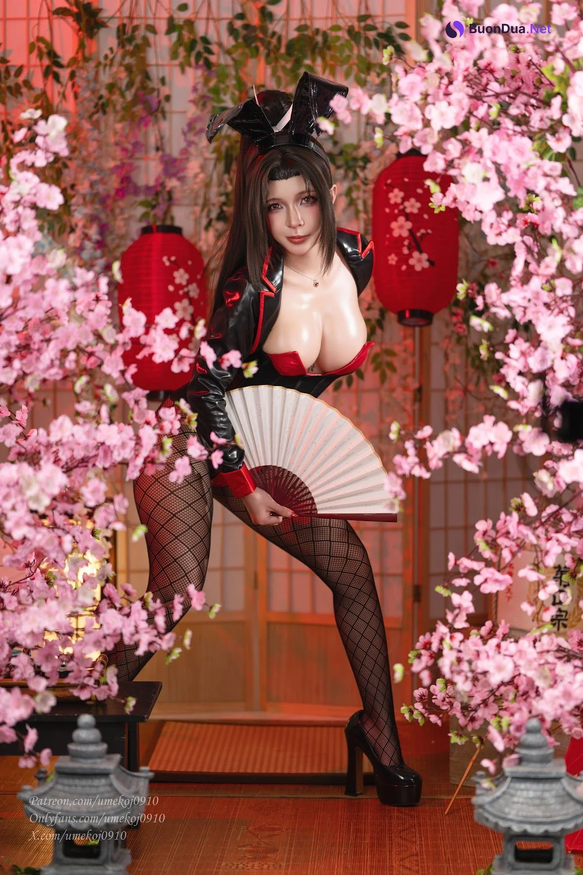 Coser@UmekoJ – Mai Shiranui Bunny「Street Fighter 6」 不知火舞 兔女郎 - Photo 12