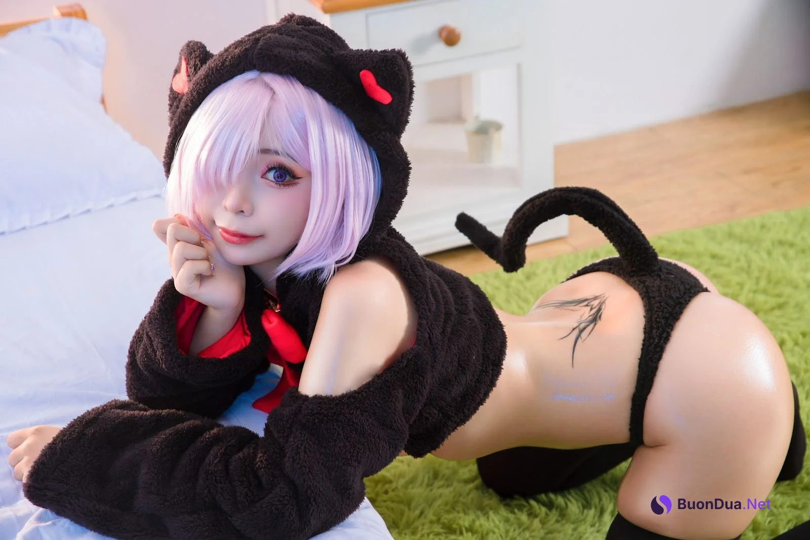 Coser@UmekoJ – Mashu Black Cat (Fate Grand Order) - Photo 17