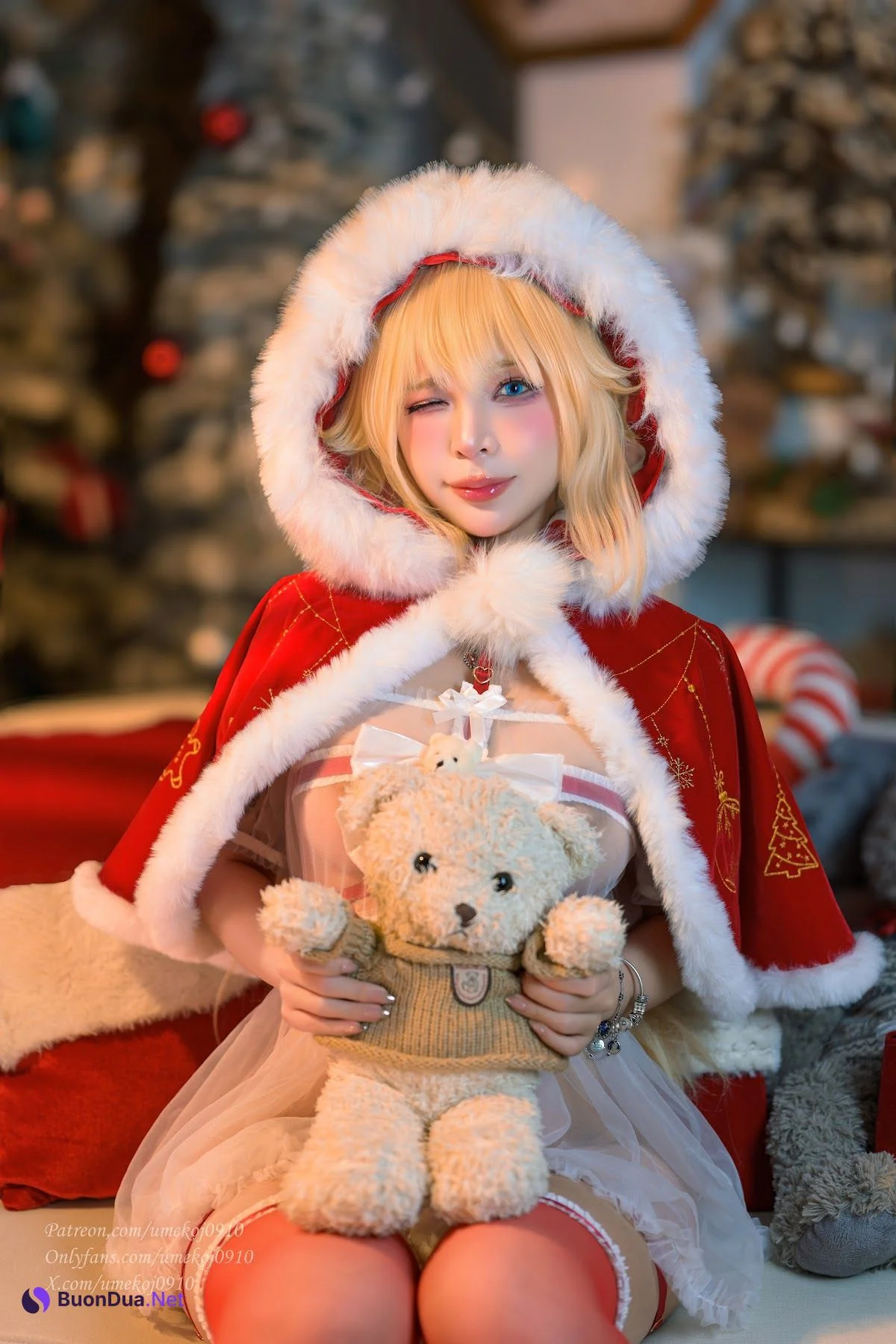 Coser@UmekoJ – Merry Peach Super Mario - Photo 11