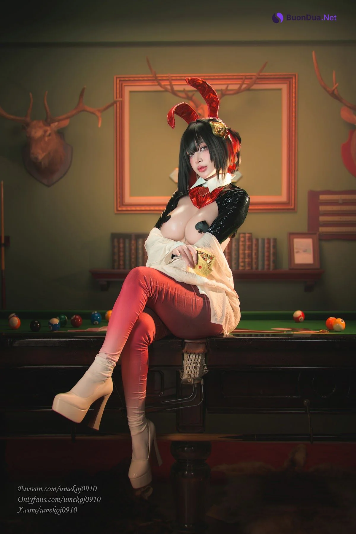 Coser@UmekoJ – Rouge Unluckky Rabbit NIKKE - Photo 2