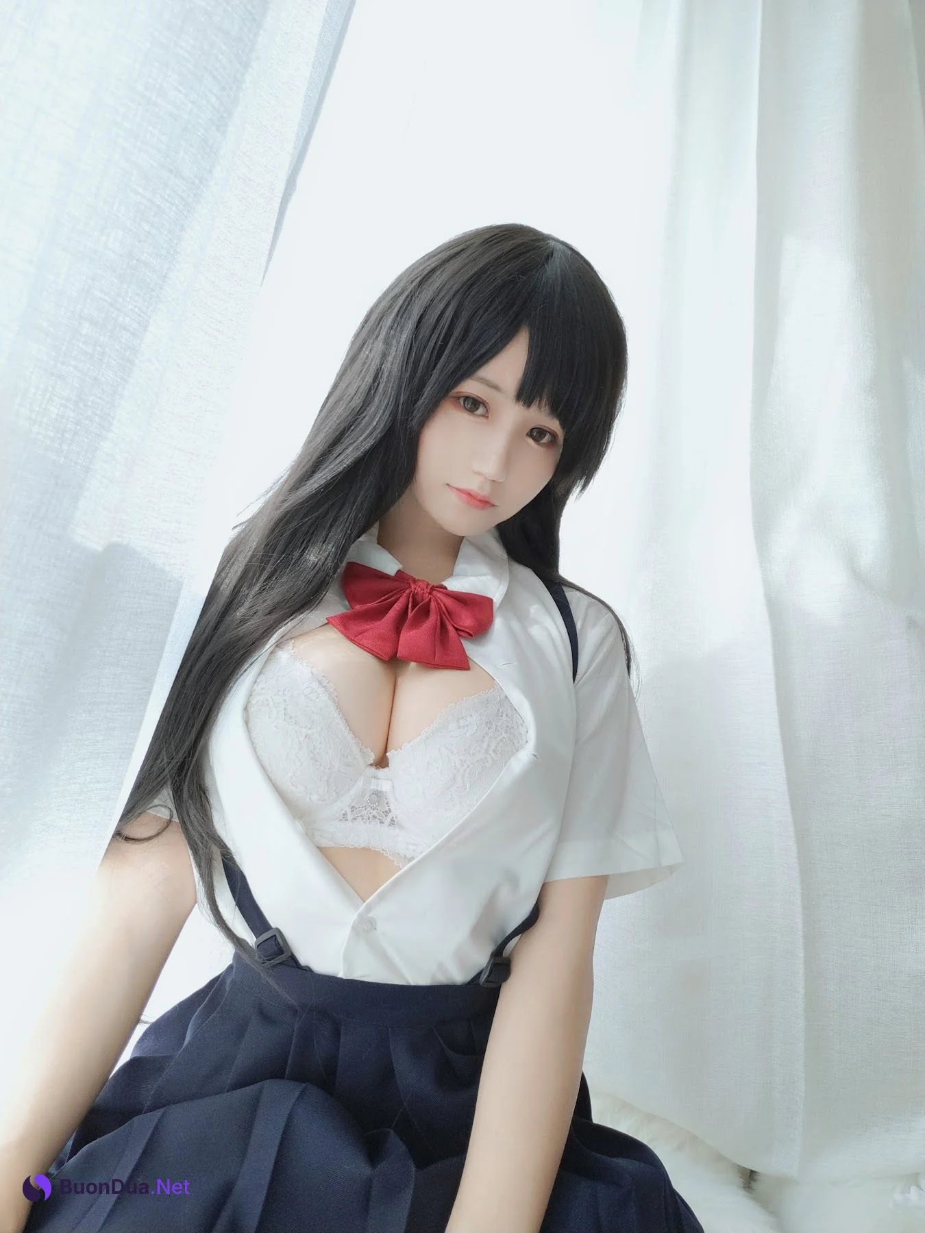 Coser@小仓千代w No.004 告白常识 - 사진 16