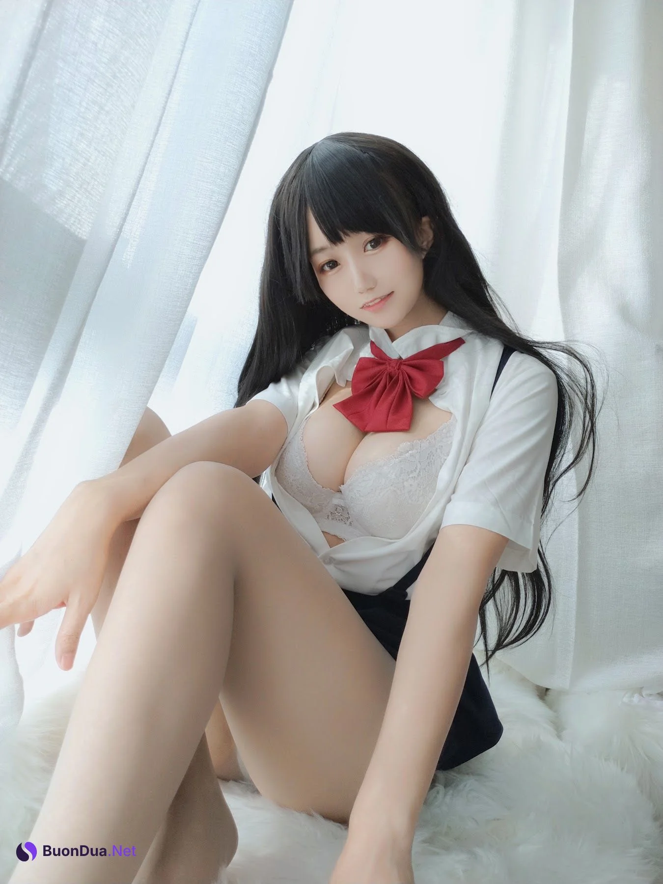 Coser@小仓千代w No.004 告白常识 - 사진 5