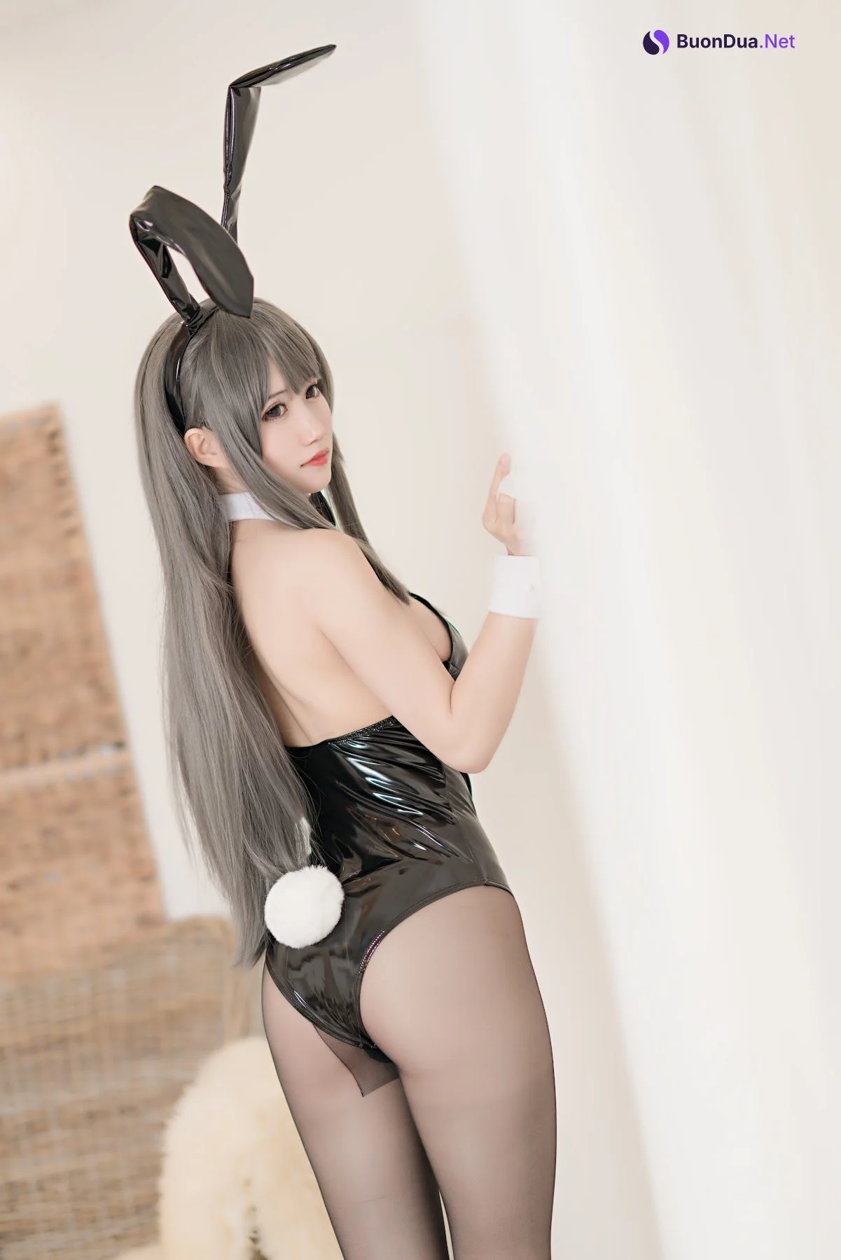 Coser@小仓千代w No.006 麻衣兔女郎 - รูปภาพ 4
