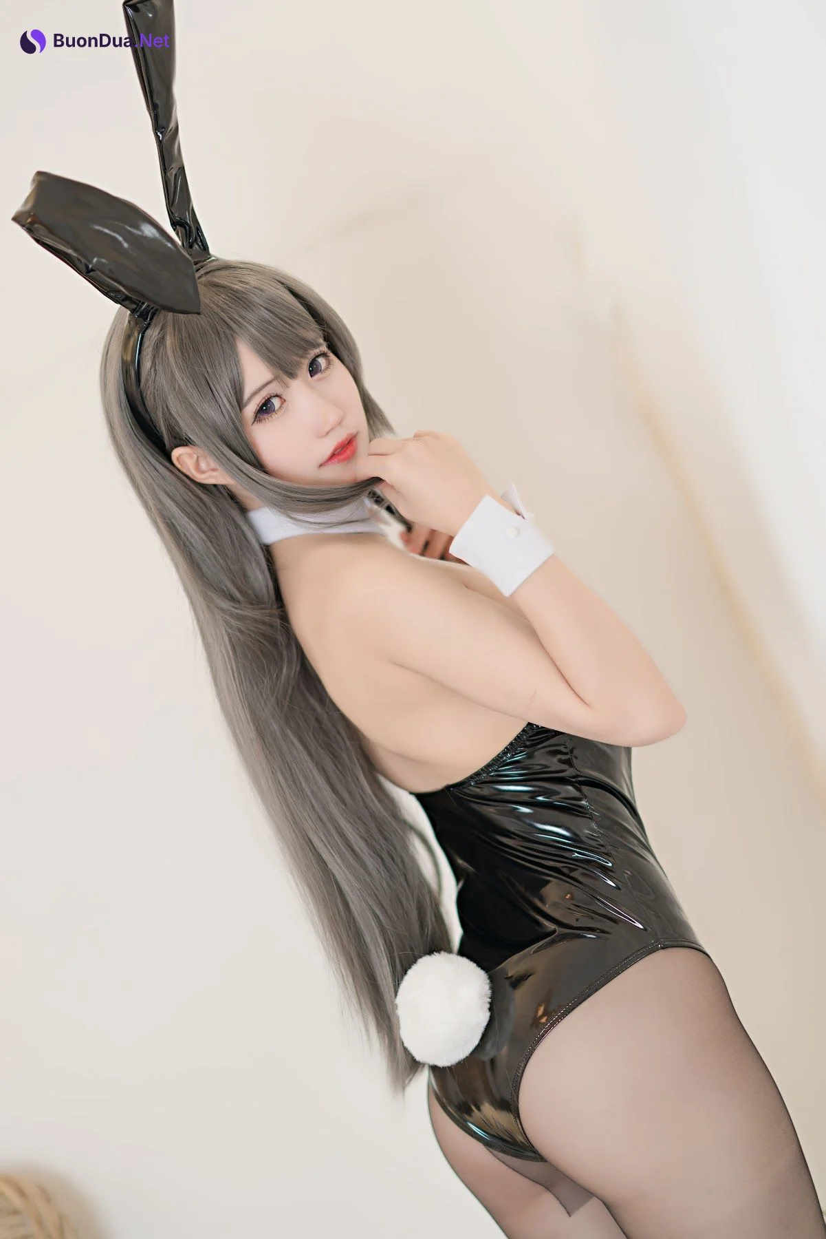 Coser@小仓千代w No.006 麻衣兔女郎 - รูปภาพ 6
