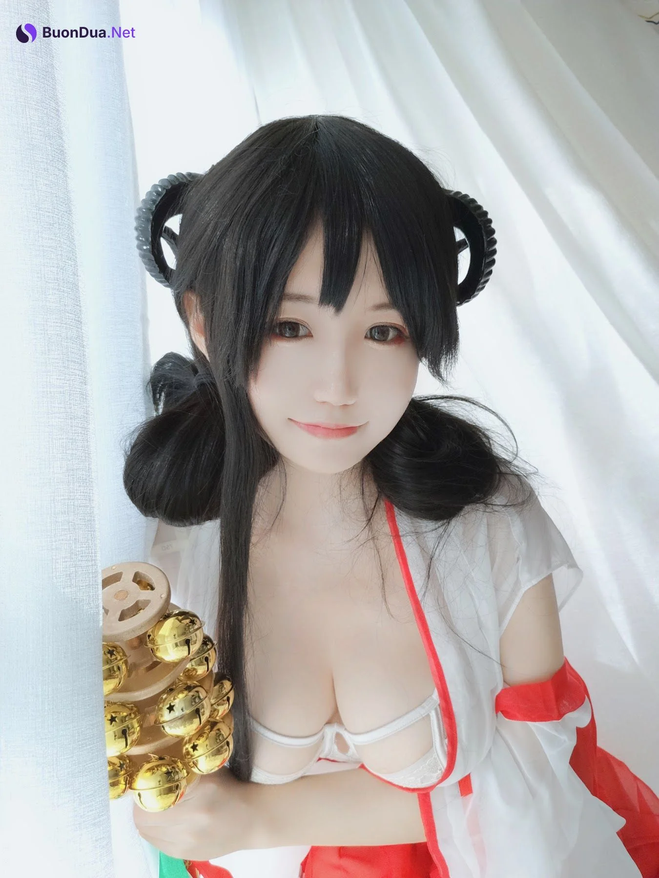 Coser@小仓千代w No.008 有点不对劲的巫女 - Photo 13