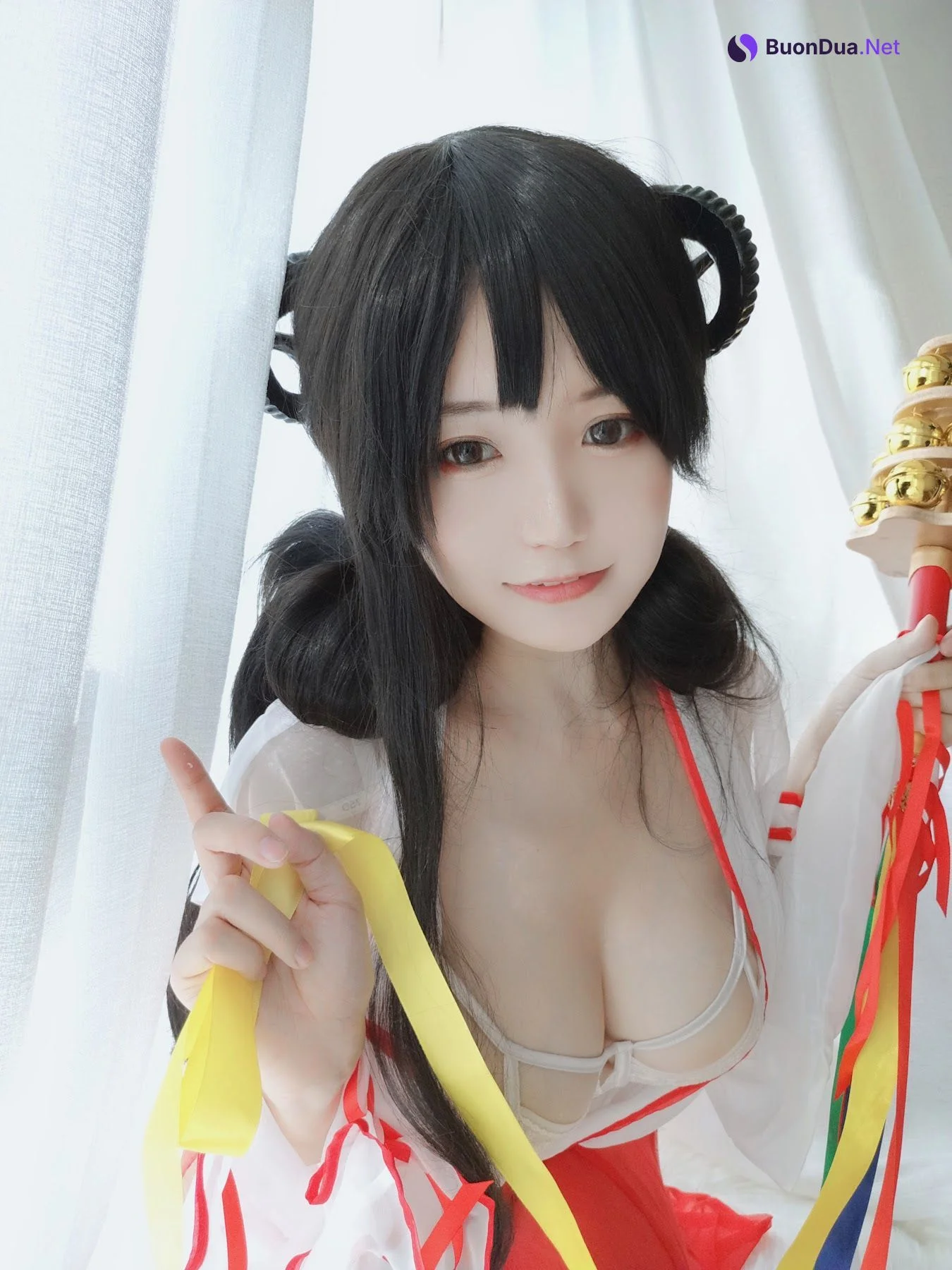 Coser@小仓千代w No.008 有点不对劲的巫女 - Photo 18