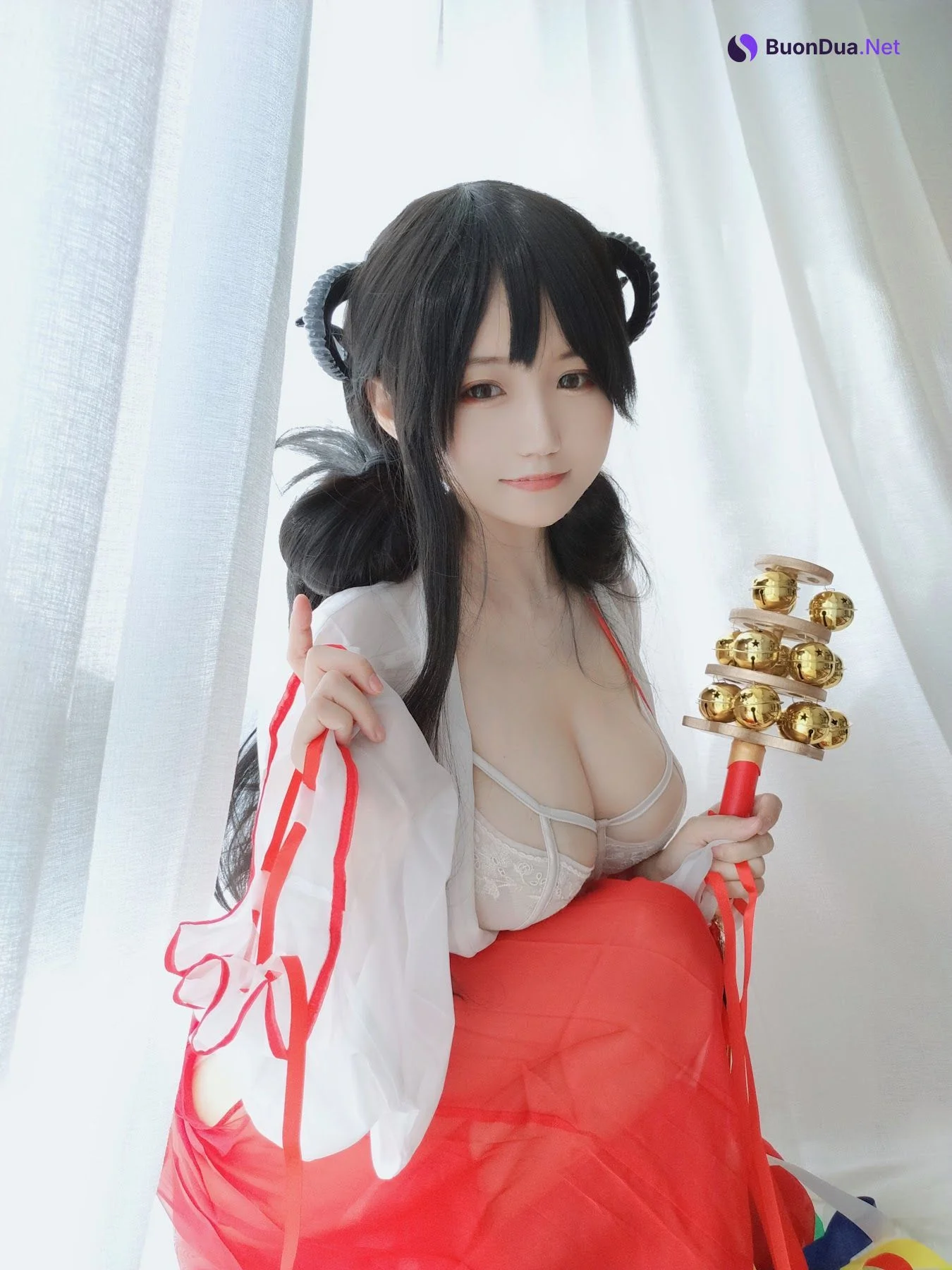 Coser@小仓千代w No.008 有点不对劲的巫女 - Photo 20
