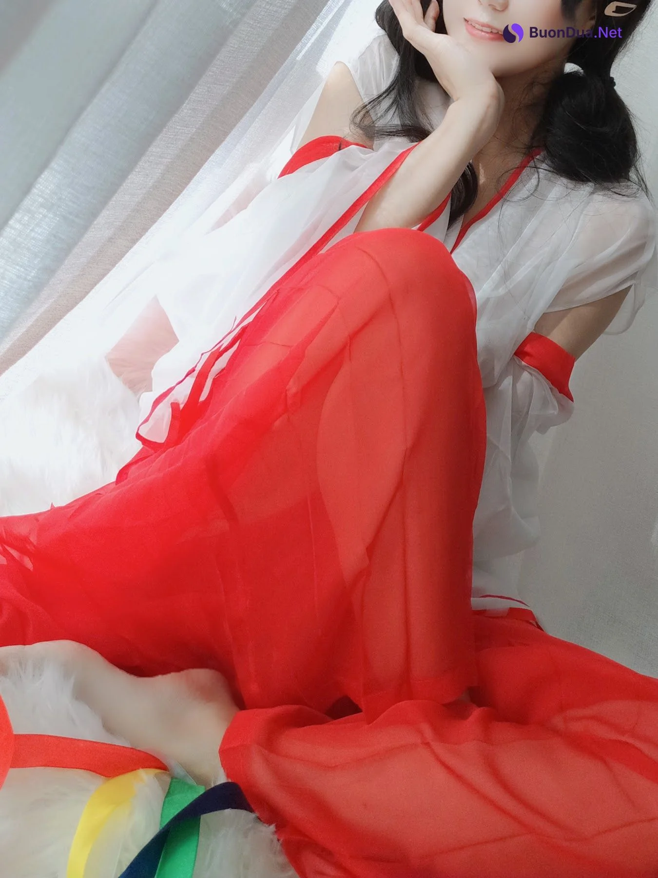 Coser@小仓千代w No.008 有点不对劲的巫女 - Photo 4