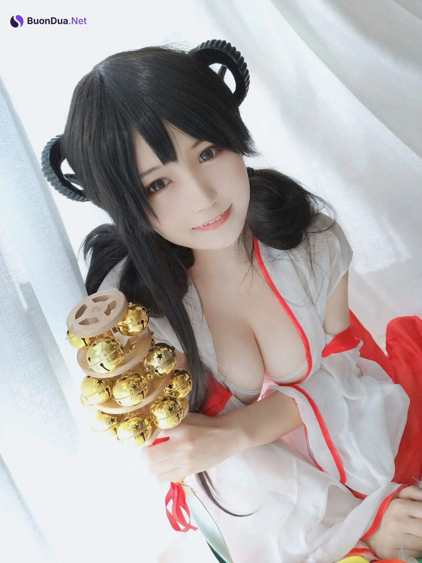 Coser@小仓千代w No.008 有点不对劲的巫女 - Photo 7