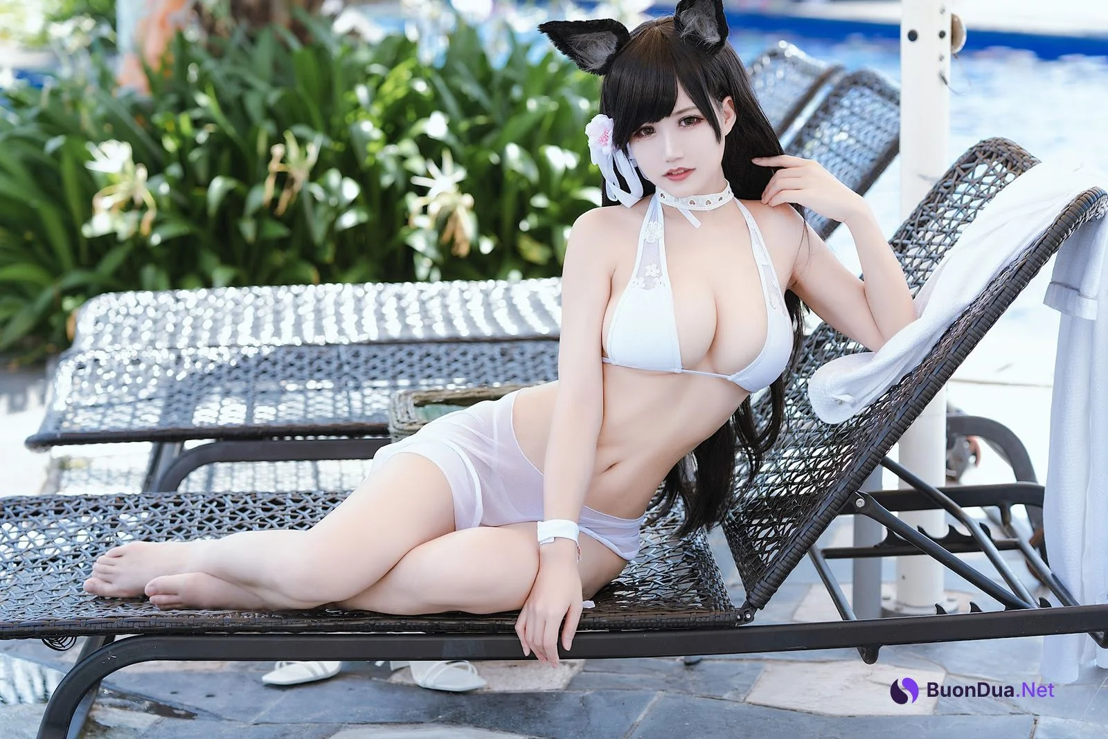 Coser@小仓千代w No.010 7月舰长爱宕泳装 - Photo 7