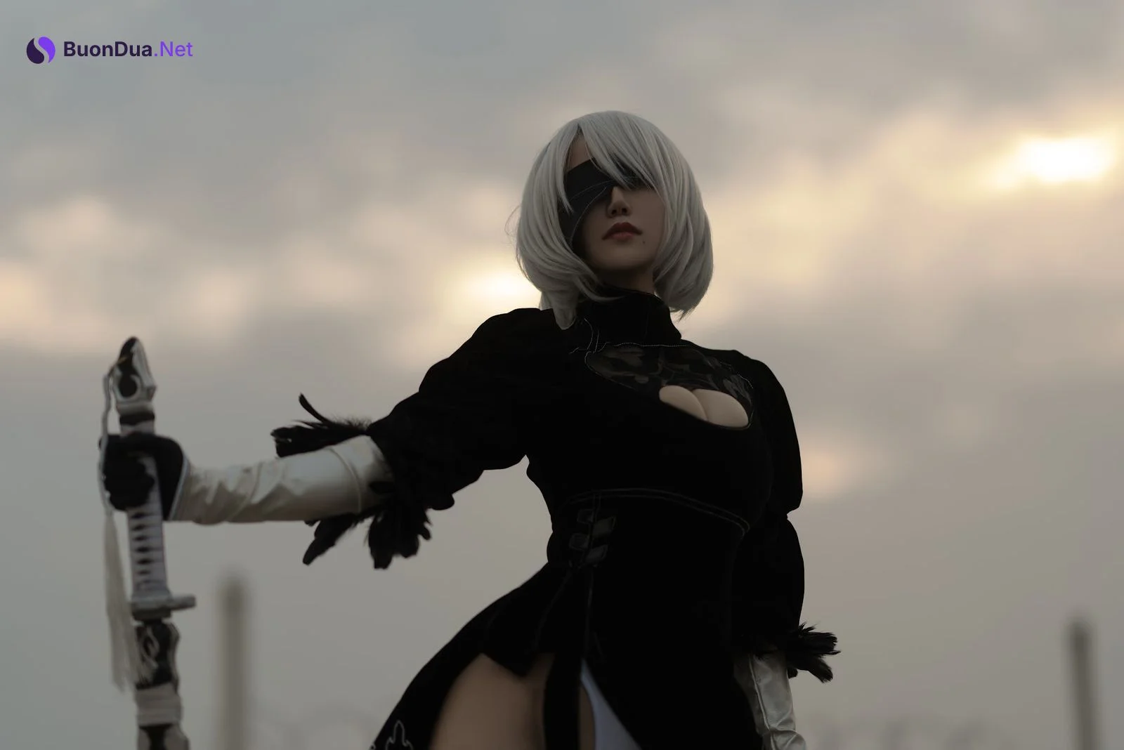 Coser@小仓千代w No.011 8月舰长写真 2B原皮 - Photo 15