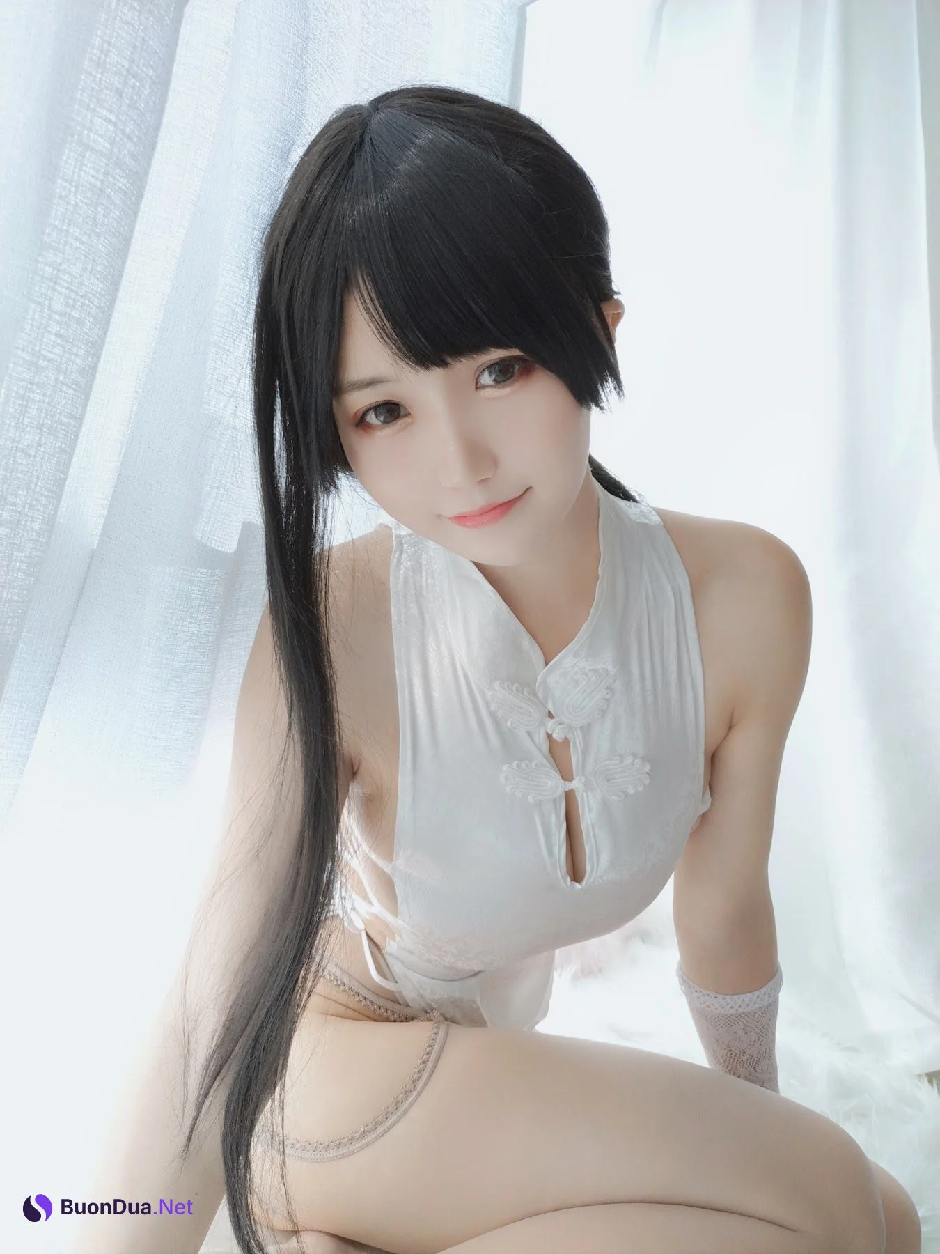 Coser@小仓千代w No.012 旗袍 - Photo 10