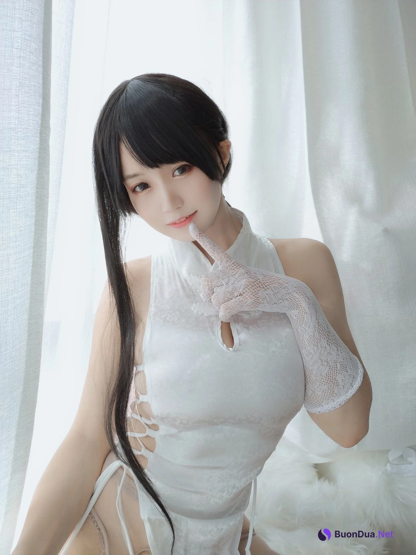 Coser@小仓千代w No.012 旗袍 - Photo 14