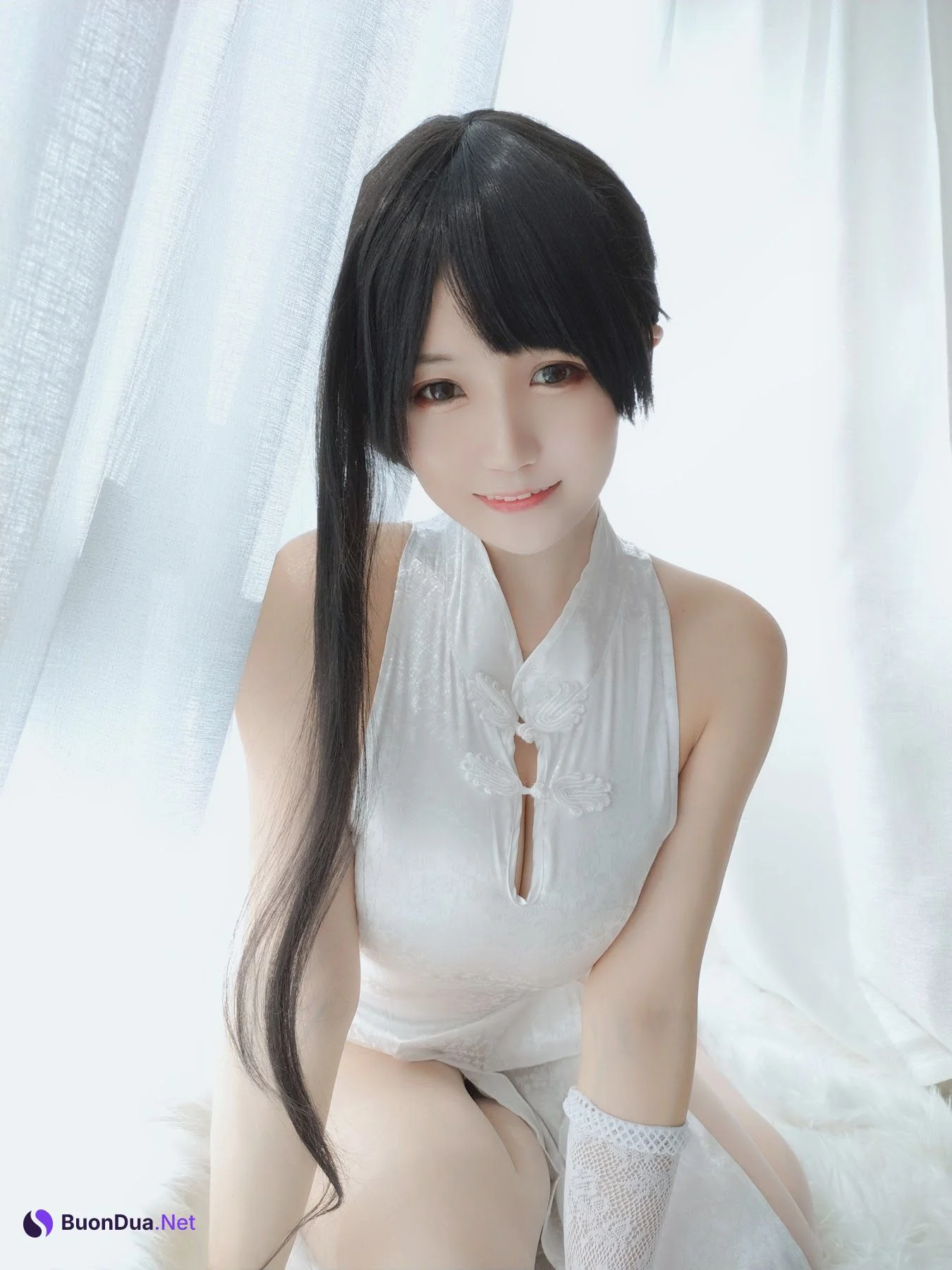 Coser@小仓千代w No.012 旗袍 - Photo 8