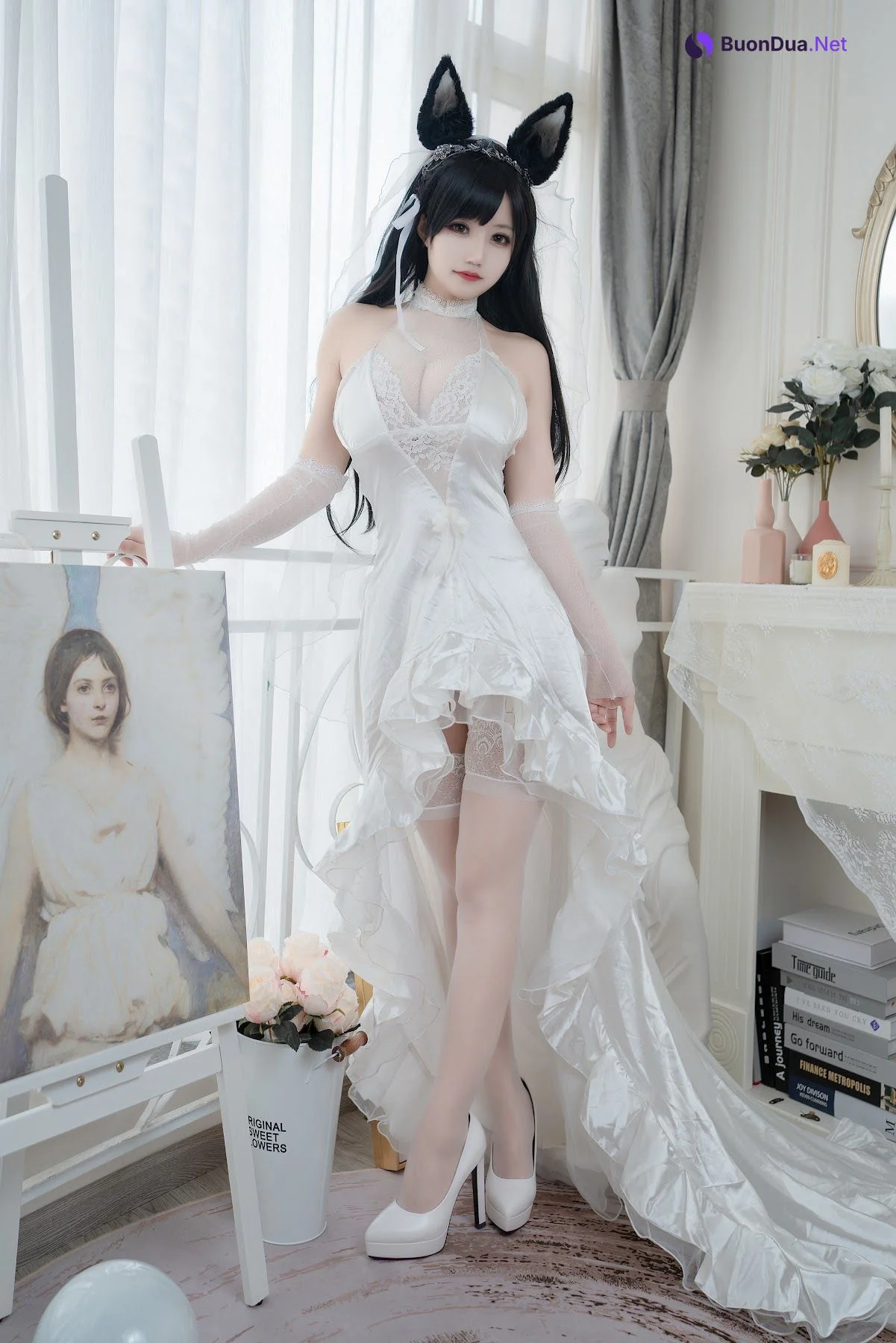 Coser@小仓千代w No.015 爱宕婚纱 - 사진 11