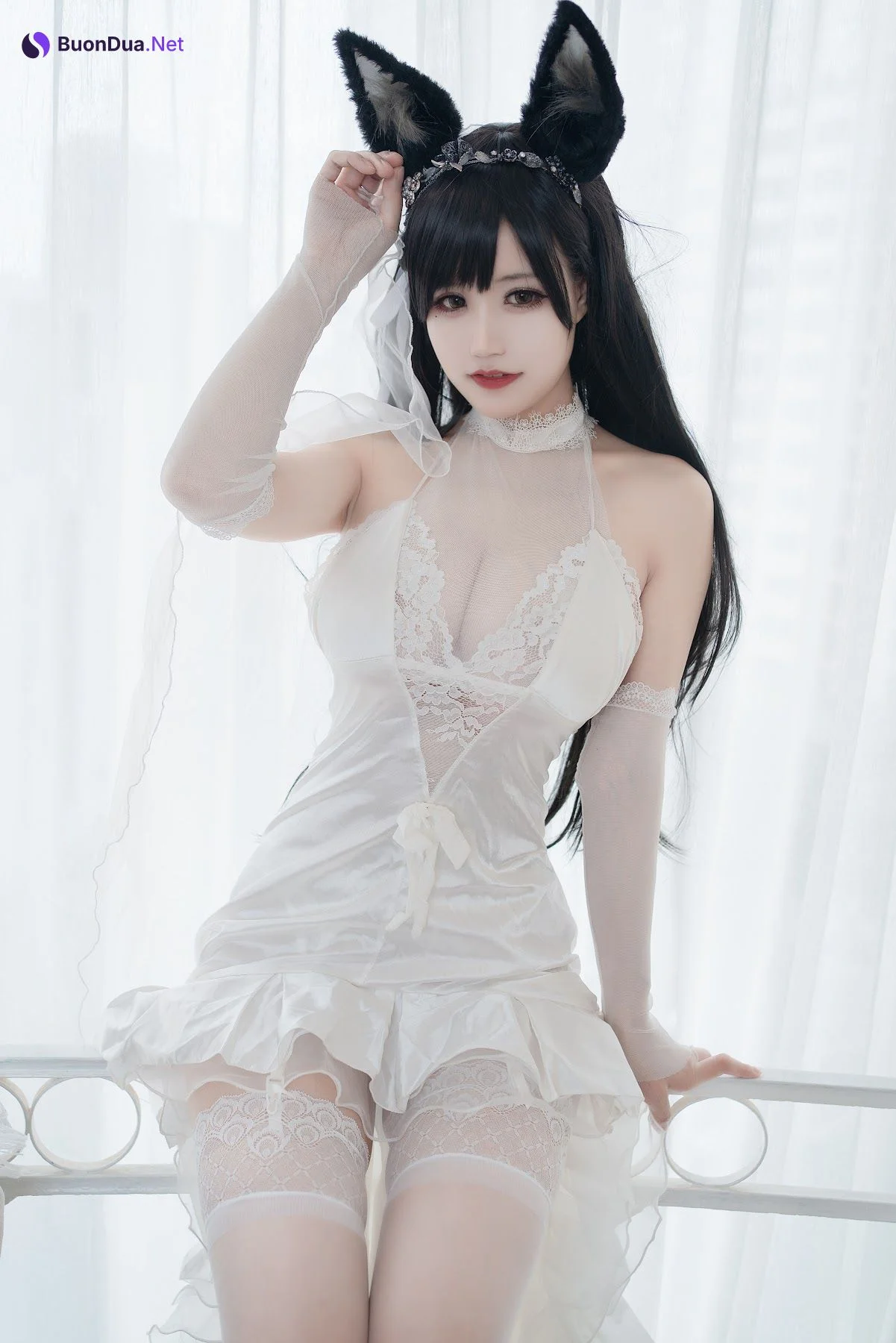 Coser@小仓千代w No.015 爱宕婚纱 - 사진 20