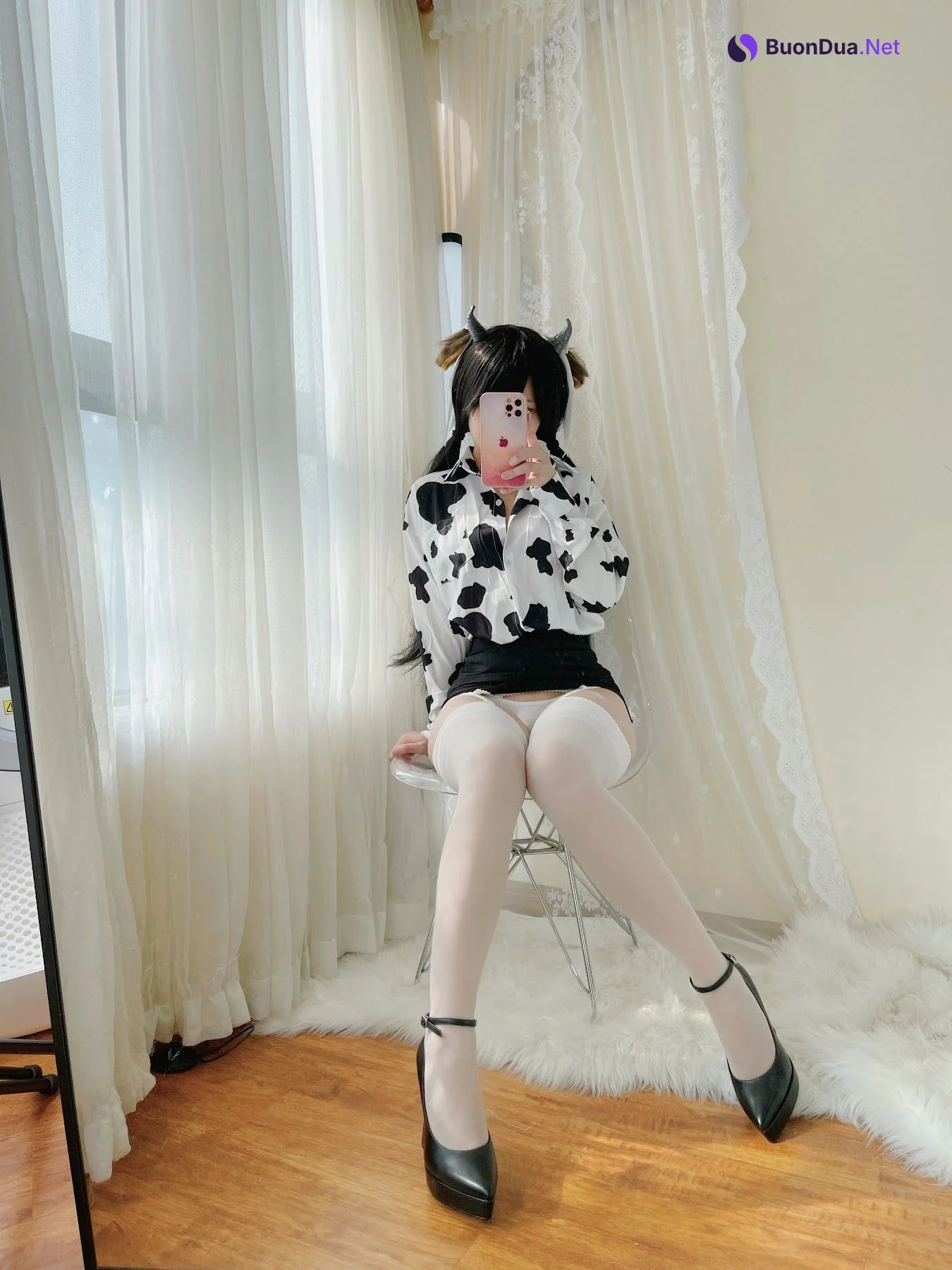 Coser@小仓千代w No.019 奶牛衬衣 - รูปภาพ 2