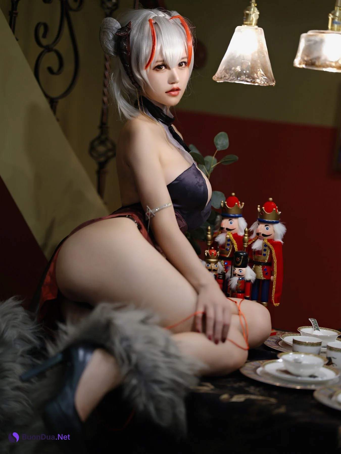 Coser@小仓千代w No.021 w旗袍 - รูปภาพ 13
