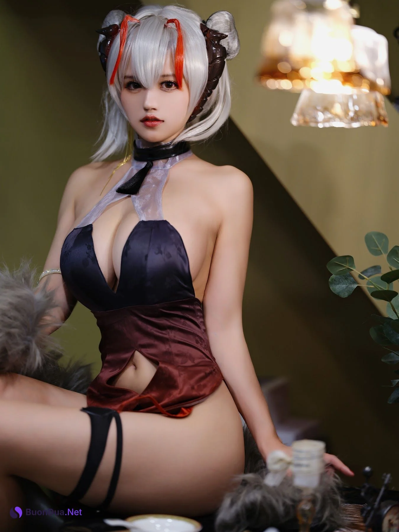 Coser@小仓千代w No.021 w旗袍 - รูปภาพ 3