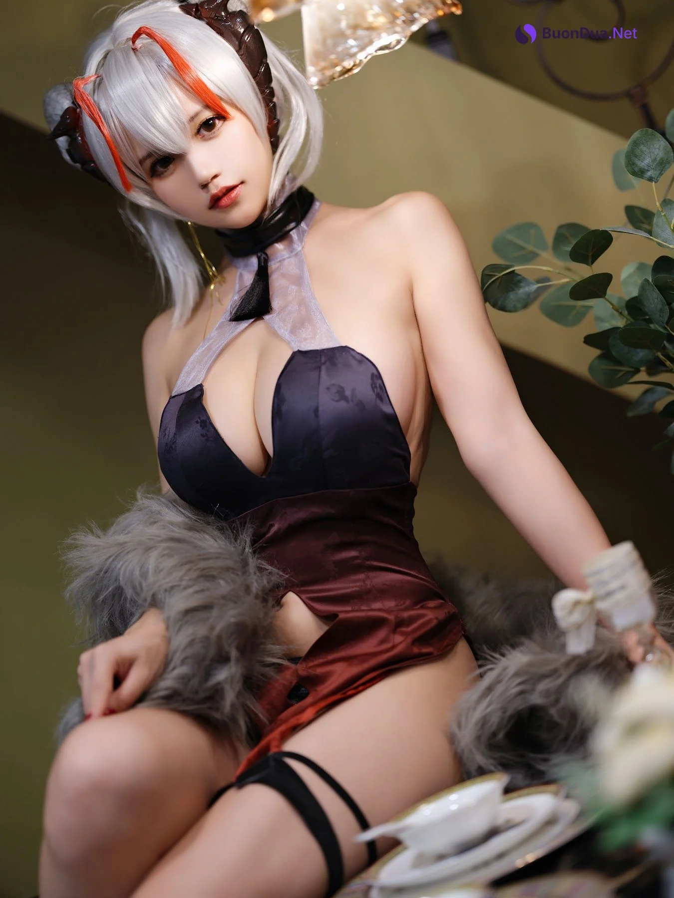 Coser@小仓千代w No.021 w旗袍 - รูปภาพ 5