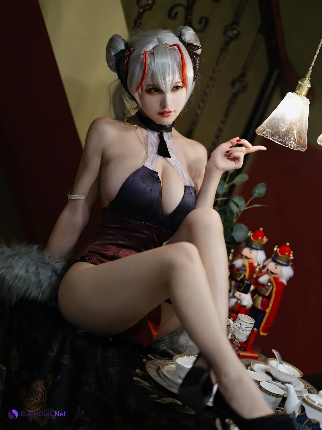 Coser@小仓千代w No.021 w旗袍 - รูปภาพ 6