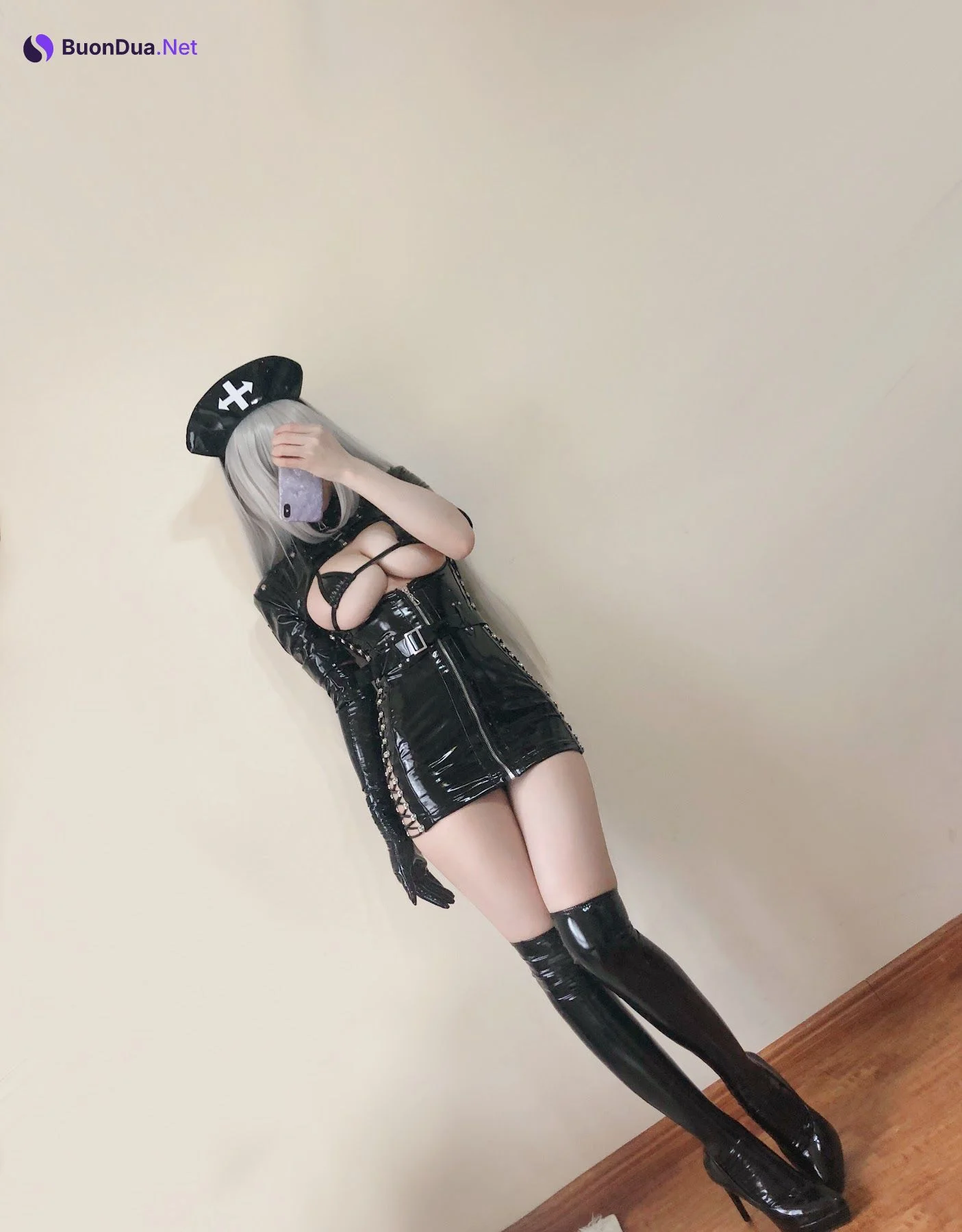 Coser@小仓千代w No.022 暗黑护士自拍 - รูปภาพ 20
