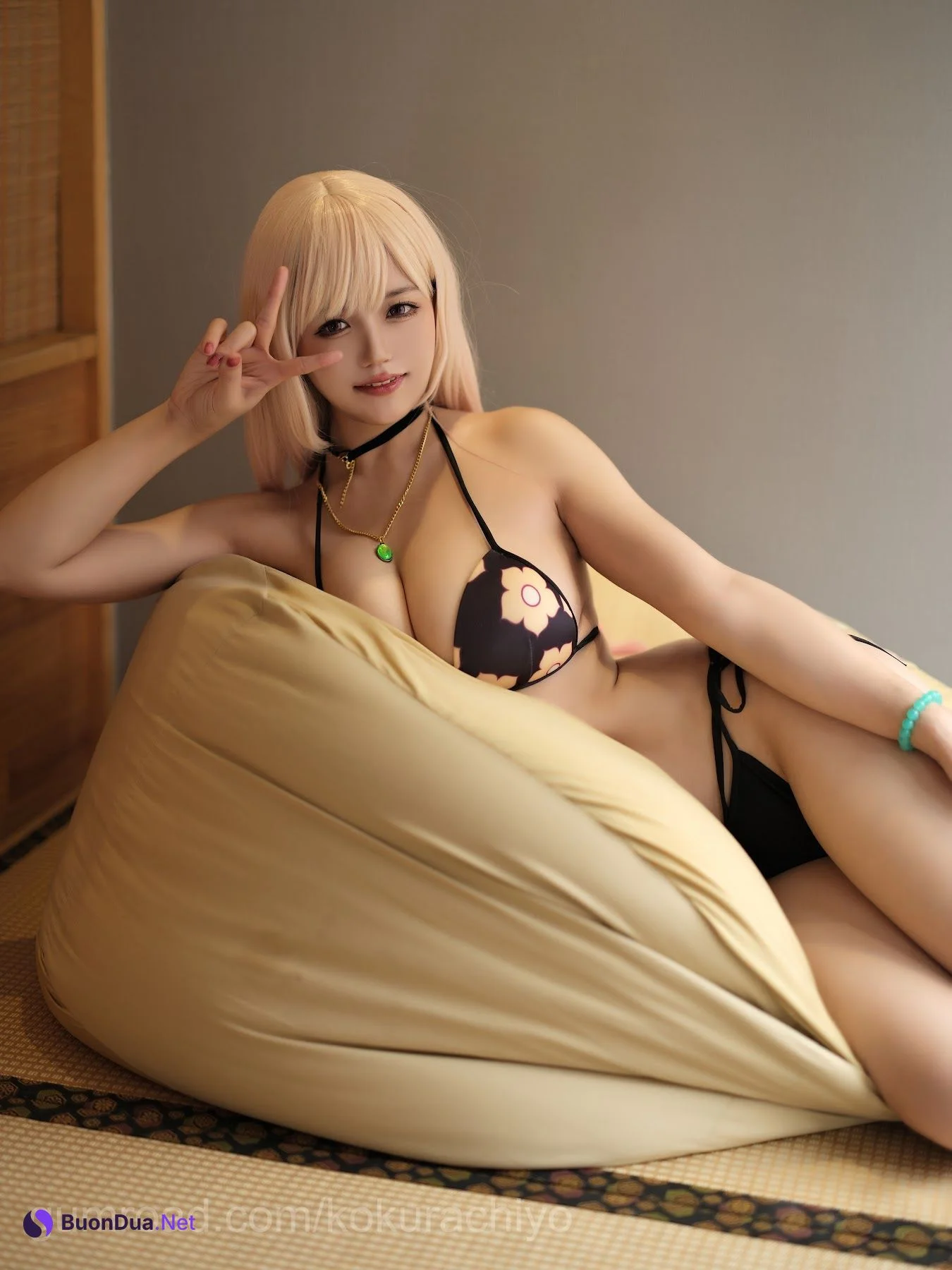 Coser@小仓千代w No.026 喜多川海夢泳装 - 写真 12