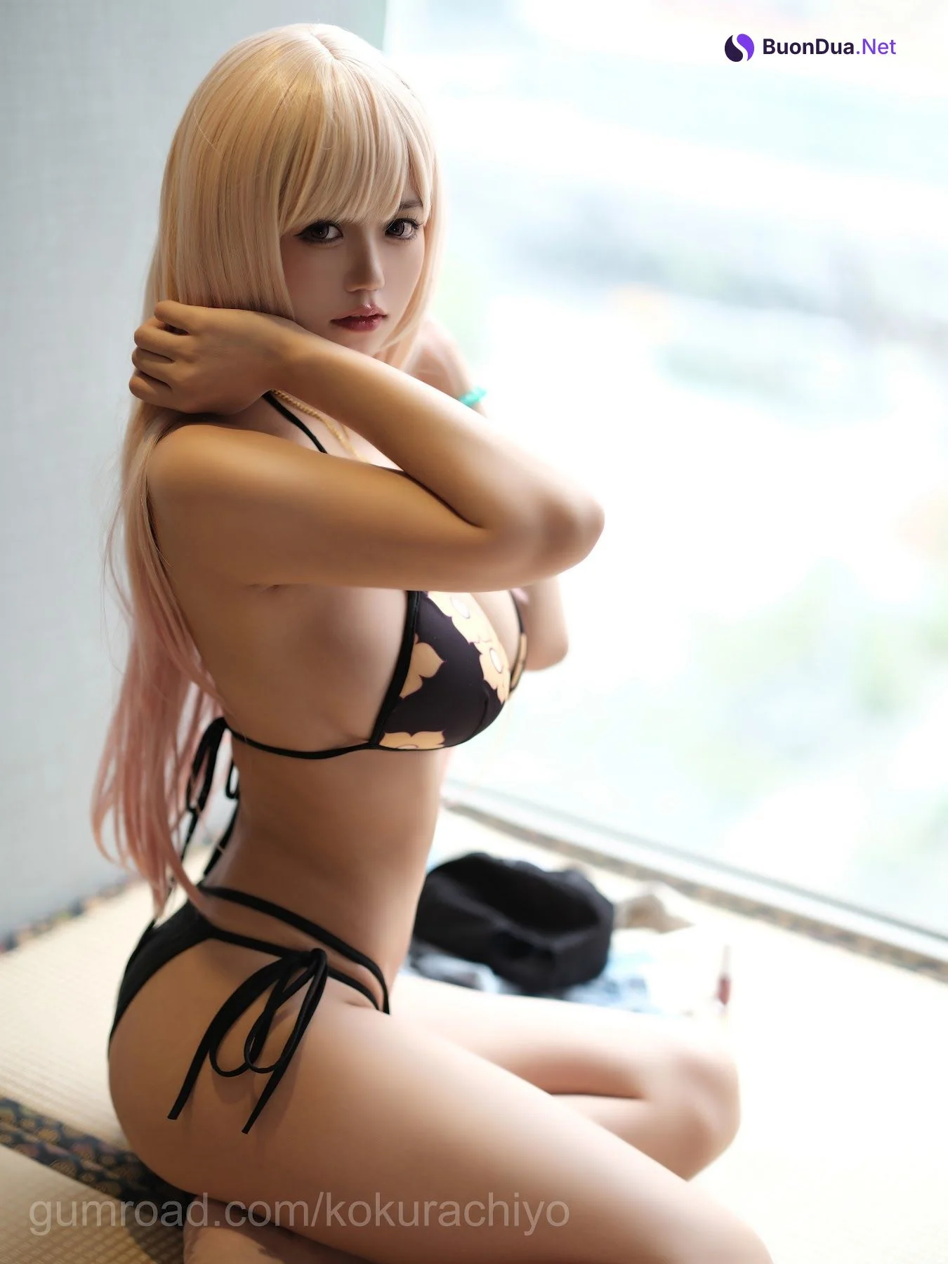 Coser@小仓千代w No.026 喜多川海夢泳装 - 写真 18