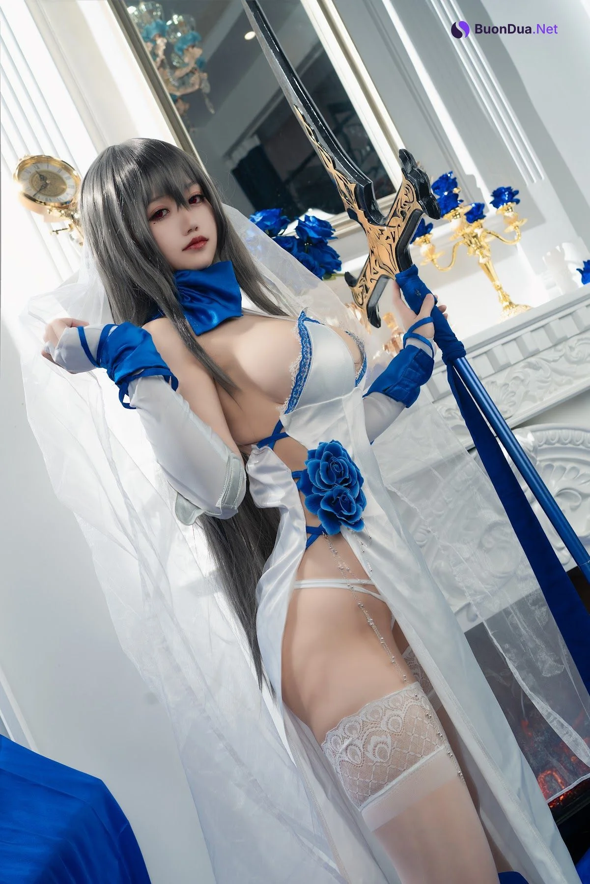 Coser@小仓千代w No.027 路易九世礼服 - Photo 14