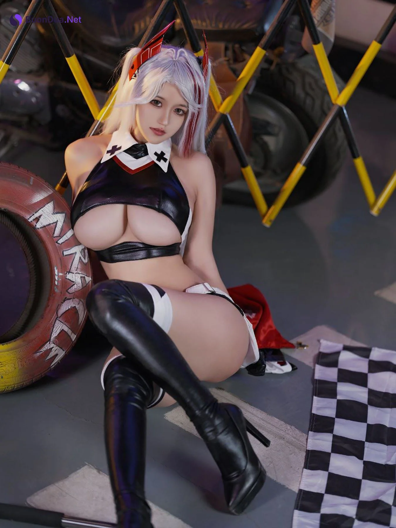 Coser@小仓千代w No.039 赛车欧根 - Photo 4