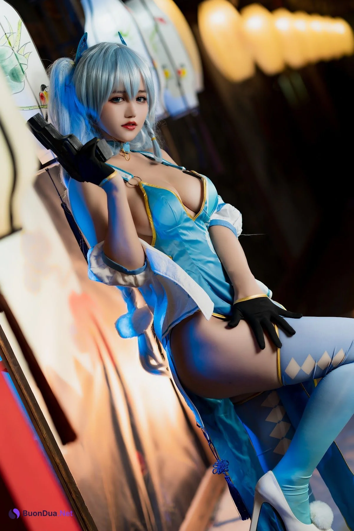 Coser@小仓千代w No.059 pa15旗袍 - Photo 10