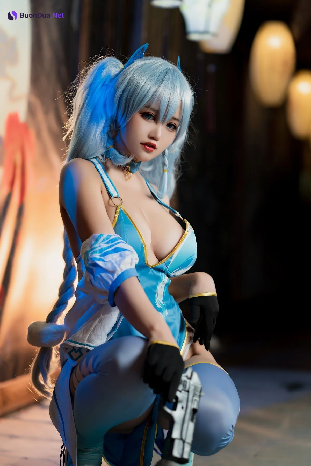 Coser@小仓千代w No.059 pa15旗袍 - Photo 12