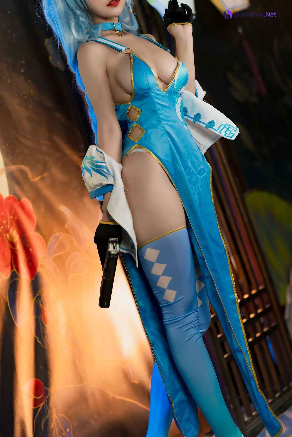 Coser@小仓千代w No.059 pa15旗袍 - Photo 13