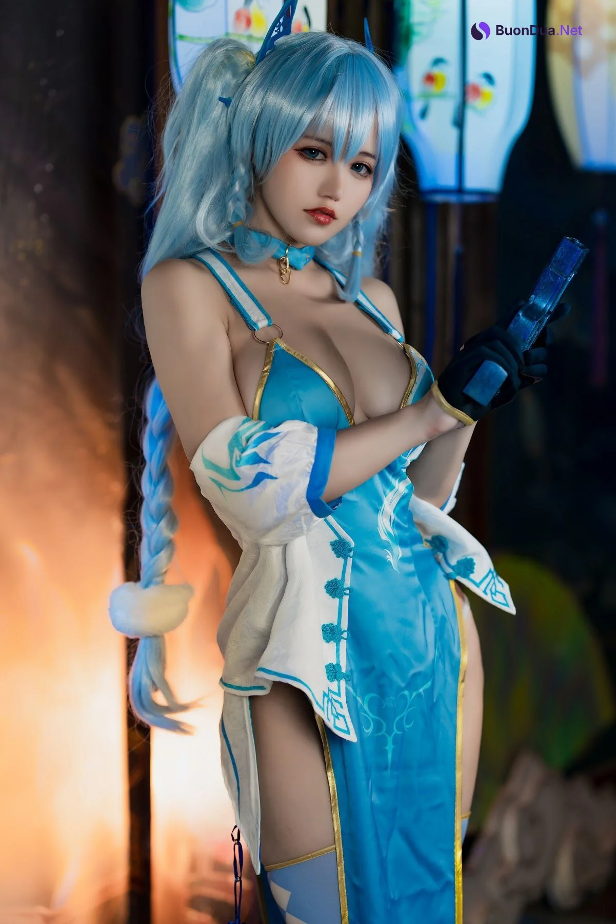 Coser@小仓千代w No.059 pa15旗袍 - Photo 14