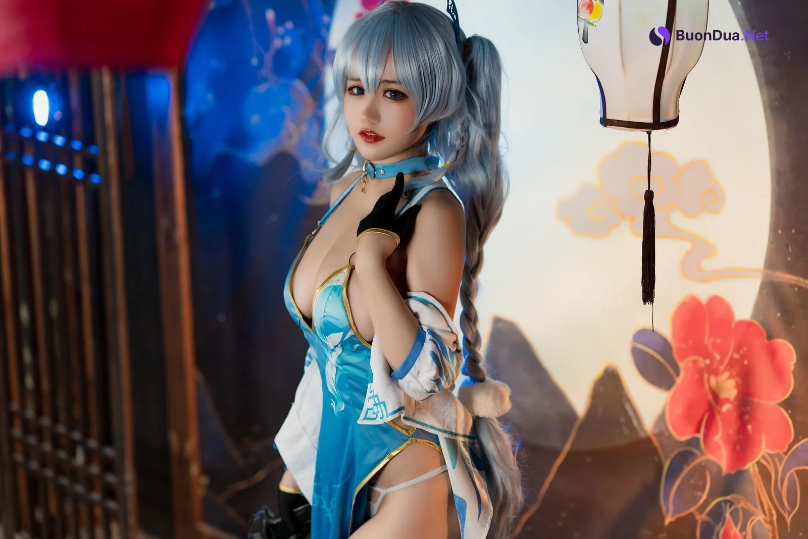 Coser@小仓千代w No.059 pa15旗袍 - Photo 15
