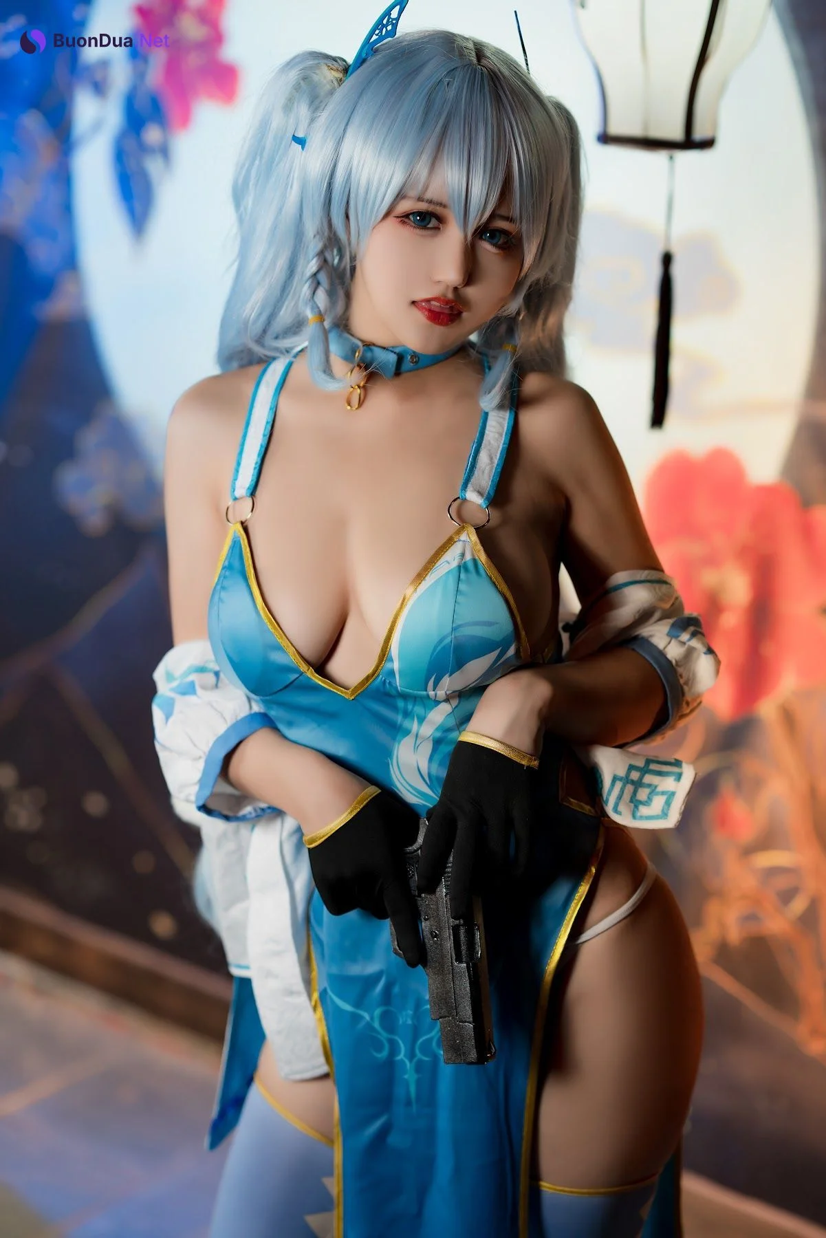 Coser@小仓千代w No.059 pa15旗袍 - Photo 17