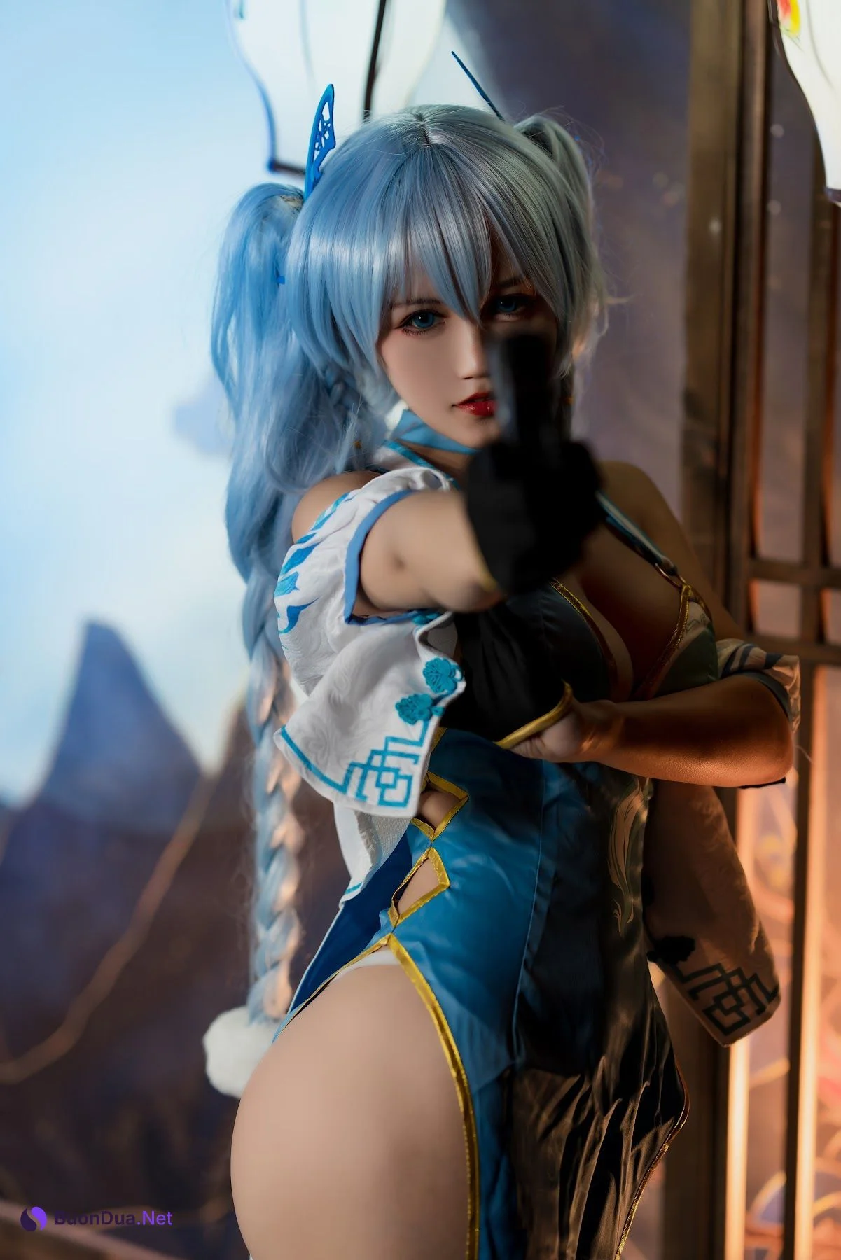 Coser@小仓千代w No.059 pa15旗袍 - Photo 18