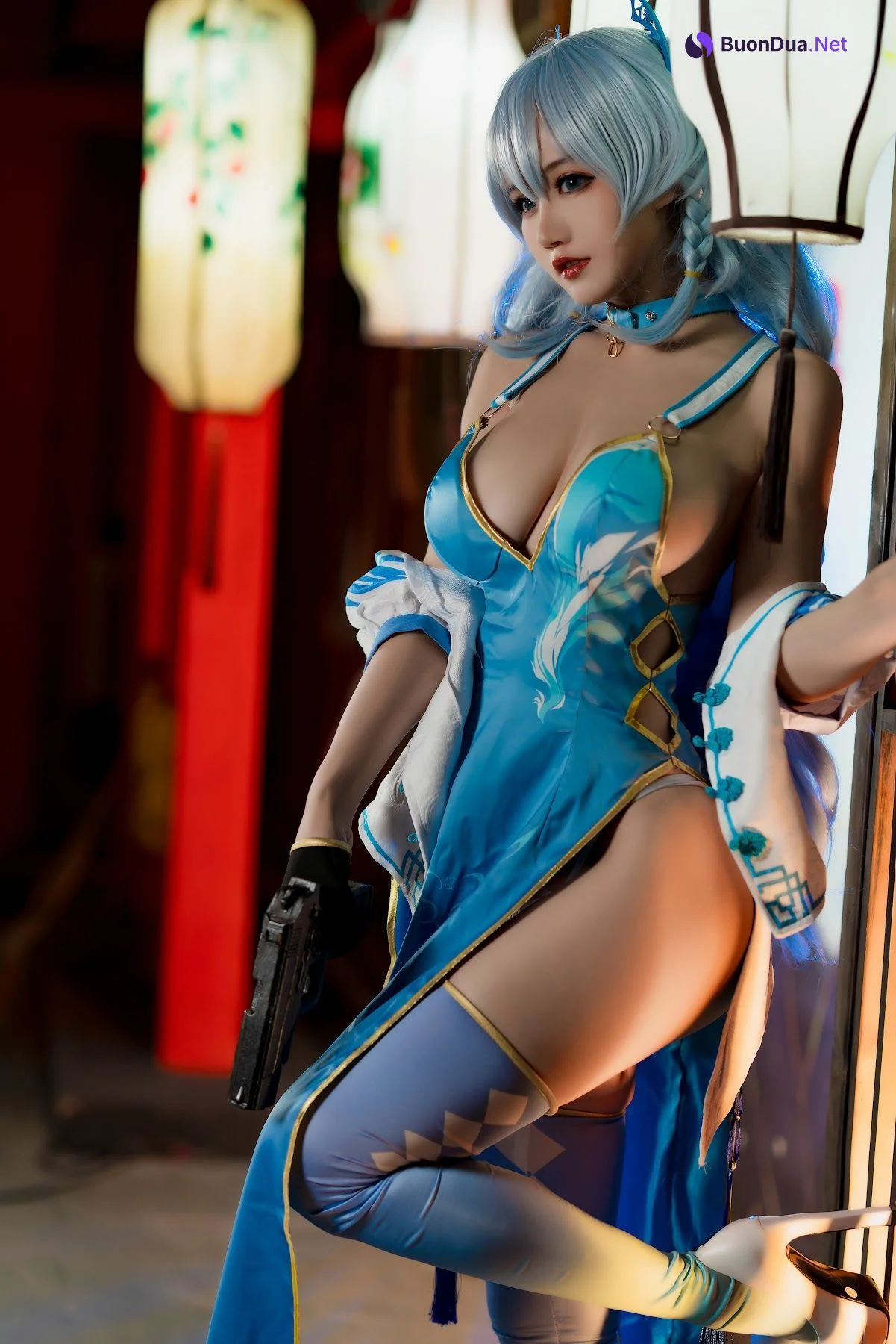 Coser@小仓千代w No.059 pa15旗袍 - Photo 19