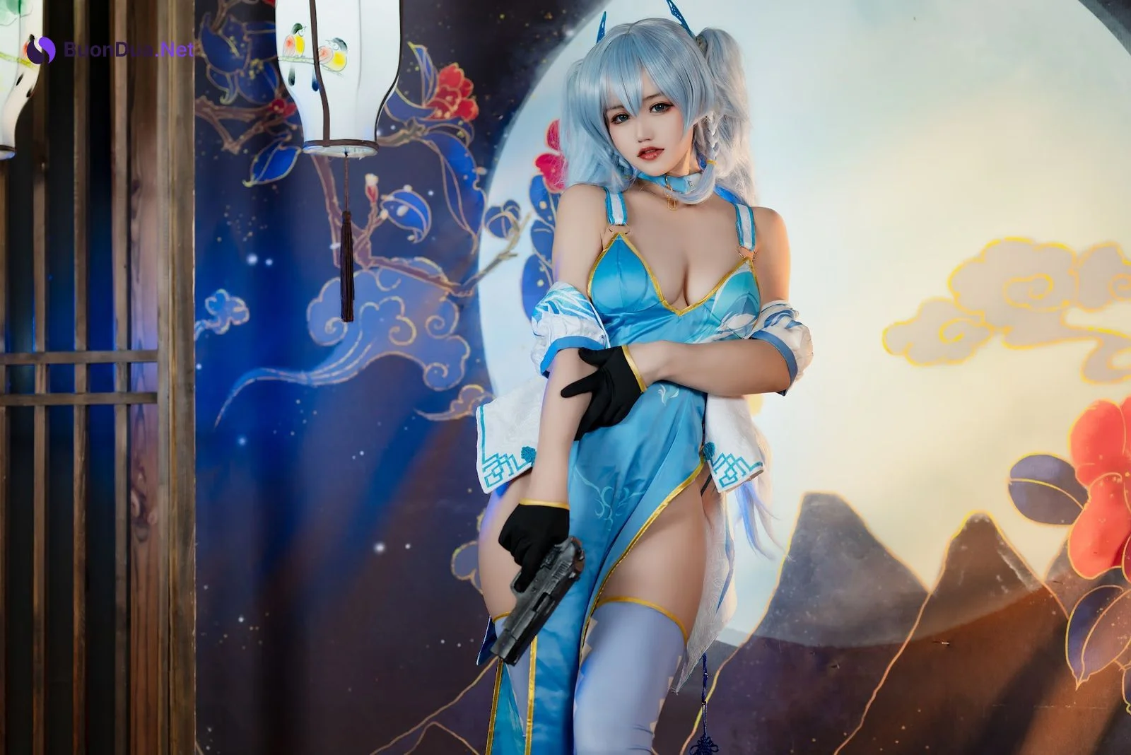 Coser@小仓千代w No.059 pa15旗袍 - Photo 2