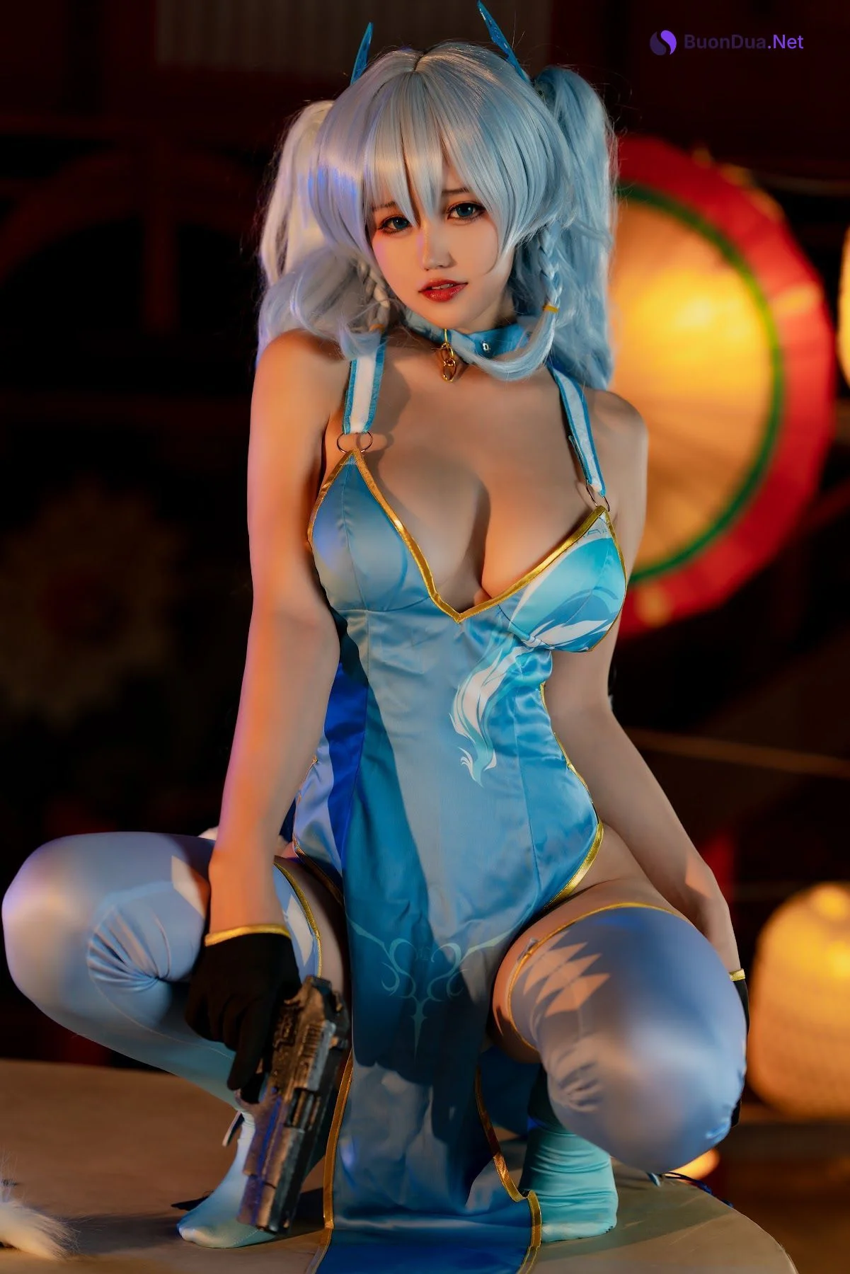 Coser@小仓千代w No.059 pa15旗袍 - Photo 20