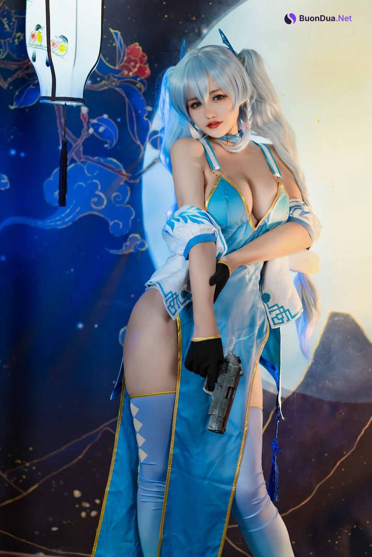 Coser@小仓千代w No.059 pa15旗袍 - Photo 4
