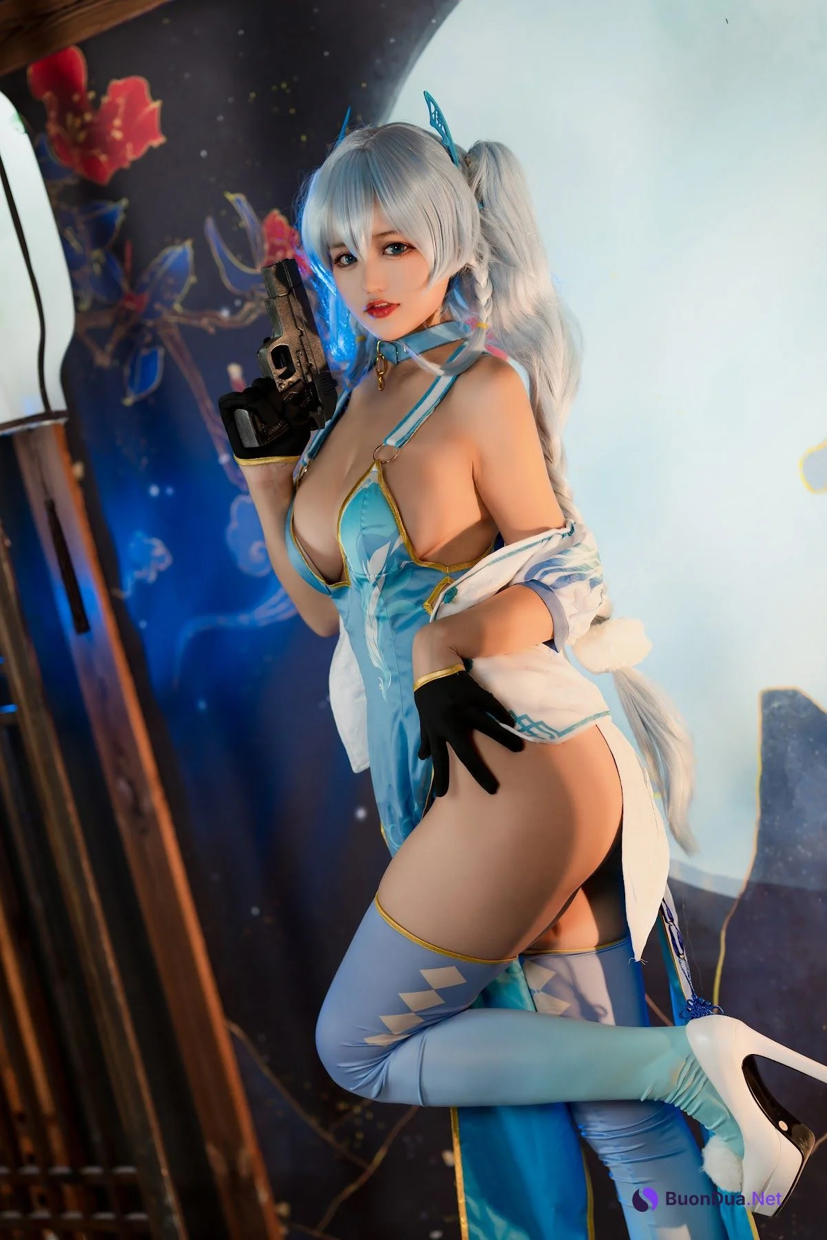 Coser@小仓千代w No.059 pa15旗袍 - Photo 5