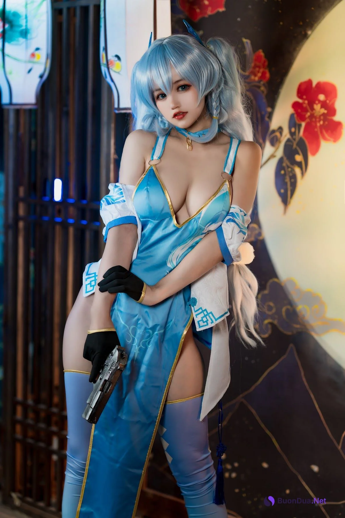 Coser@小仓千代w No.059 pa15旗袍 - Photo 6