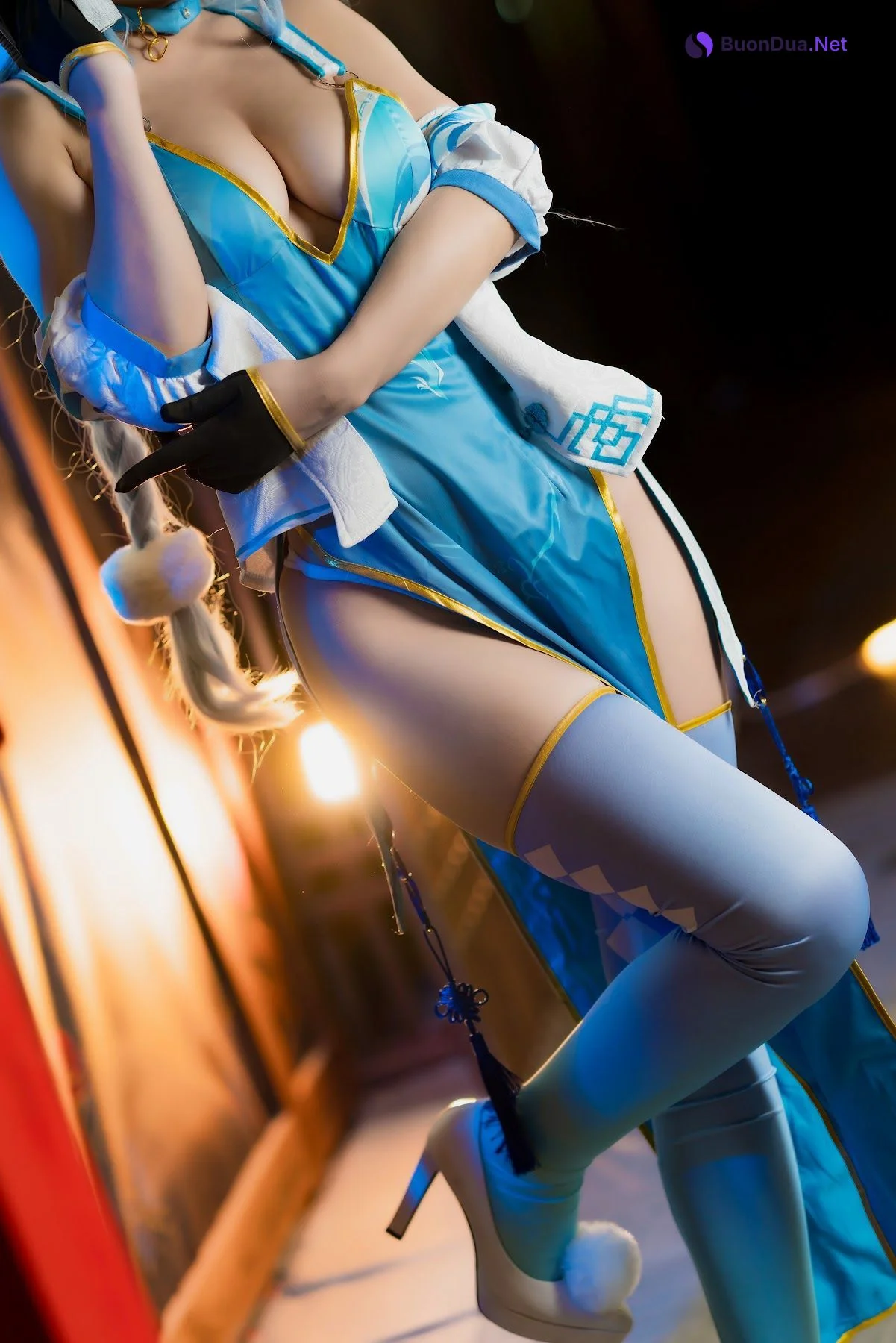 Coser@小仓千代w No.059 pa15旗袍 - Photo 9