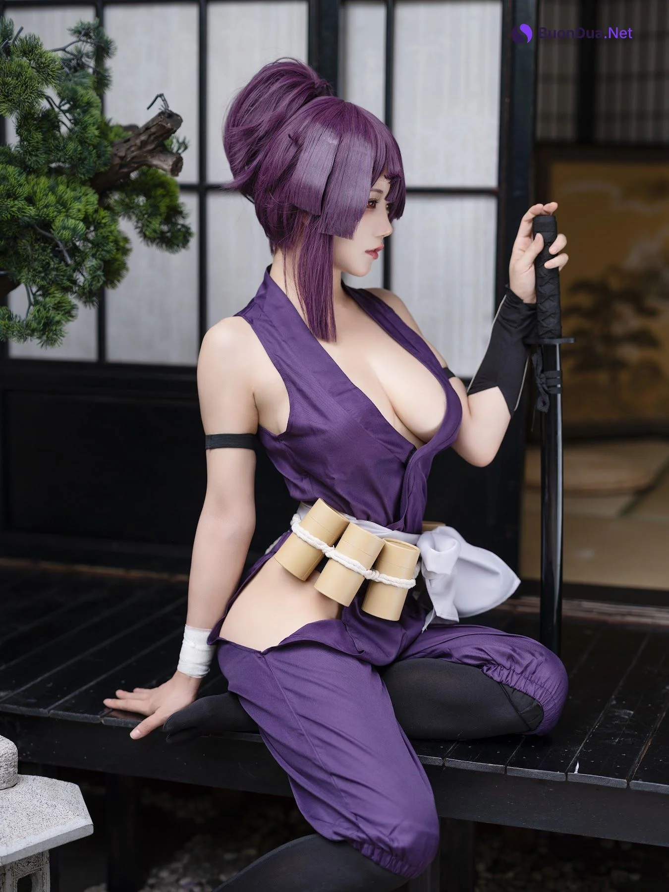 Coser@小仓千代w No.060 Yuzuriha 地狱楽 杠 - Photo 12
