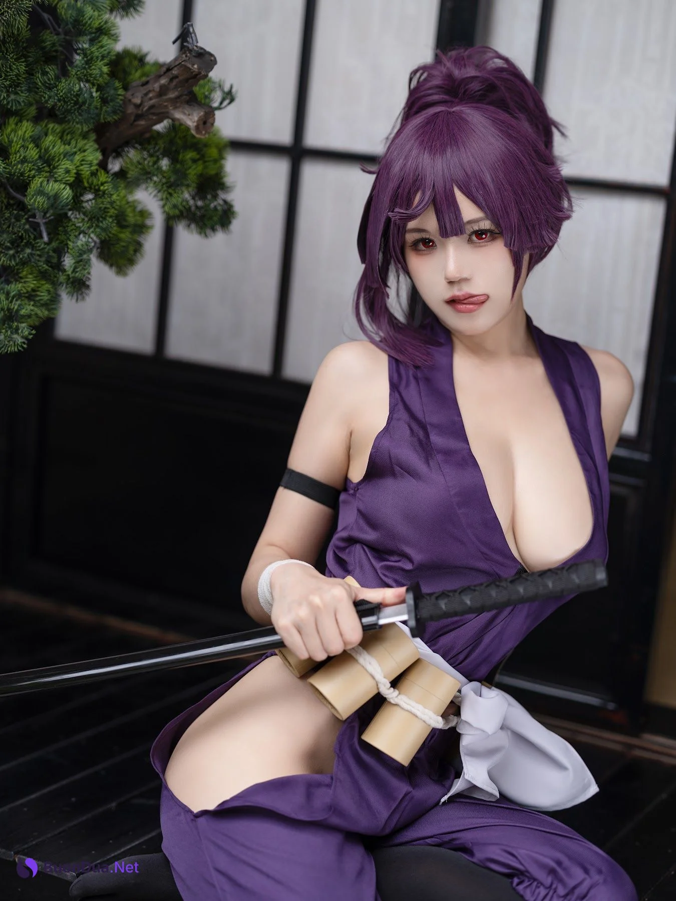 Coser@小仓千代w No.060 Yuzuriha 地狱楽 杠 - Photo 13