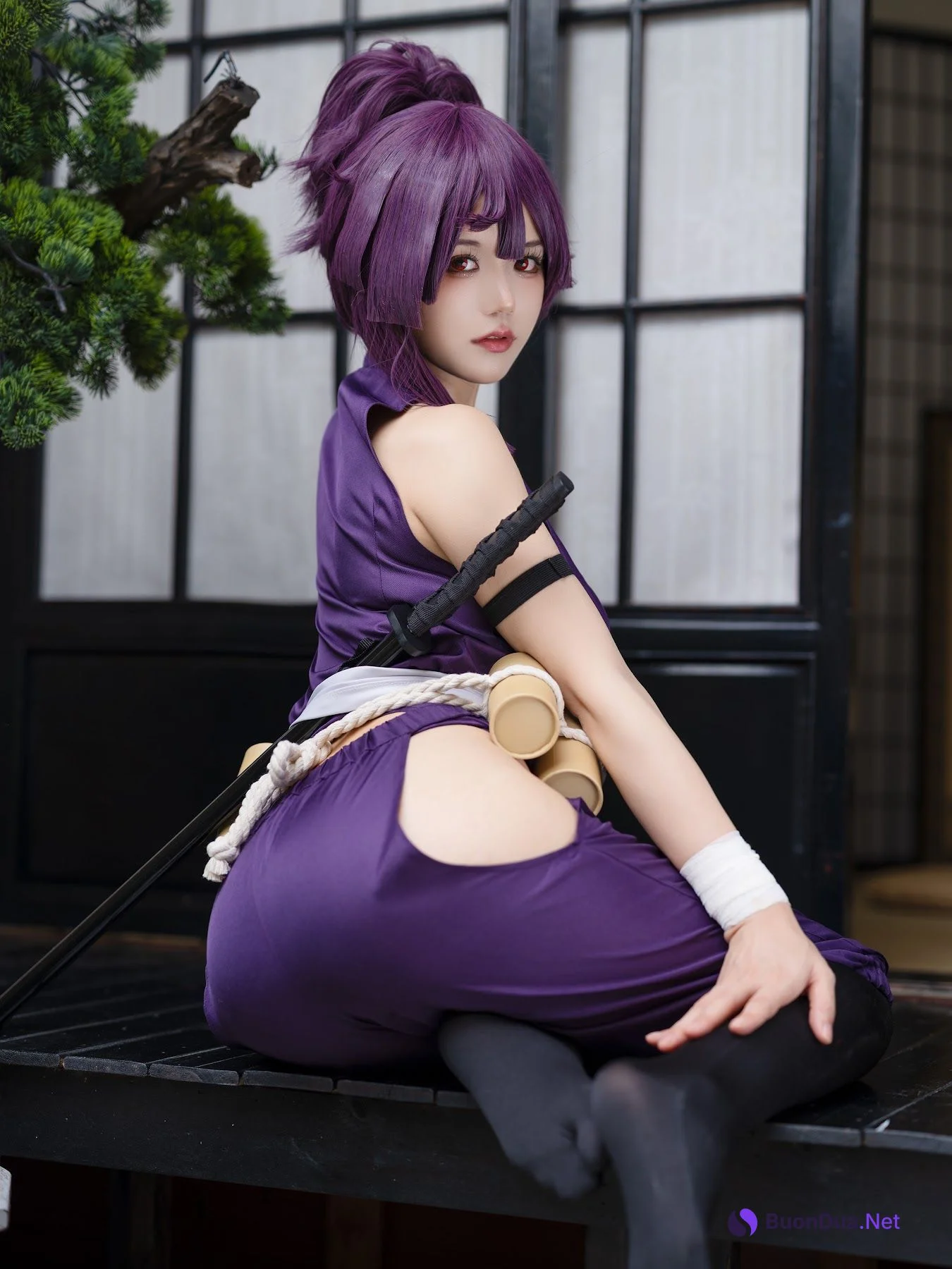 Coser@小仓千代w No.060 Yuzuriha 地狱楽 杠 - Photo 15