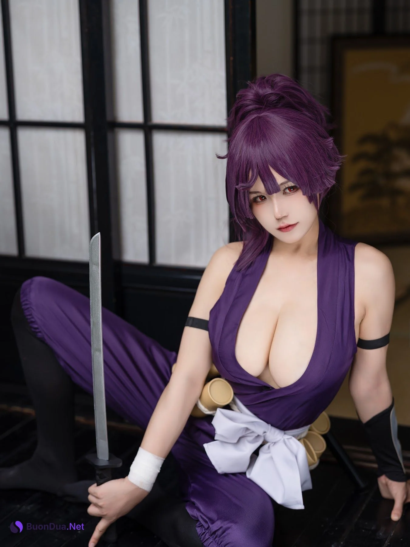 Coser@小仓千代w No.060 Yuzuriha 地狱楽 杠 - Photo 16