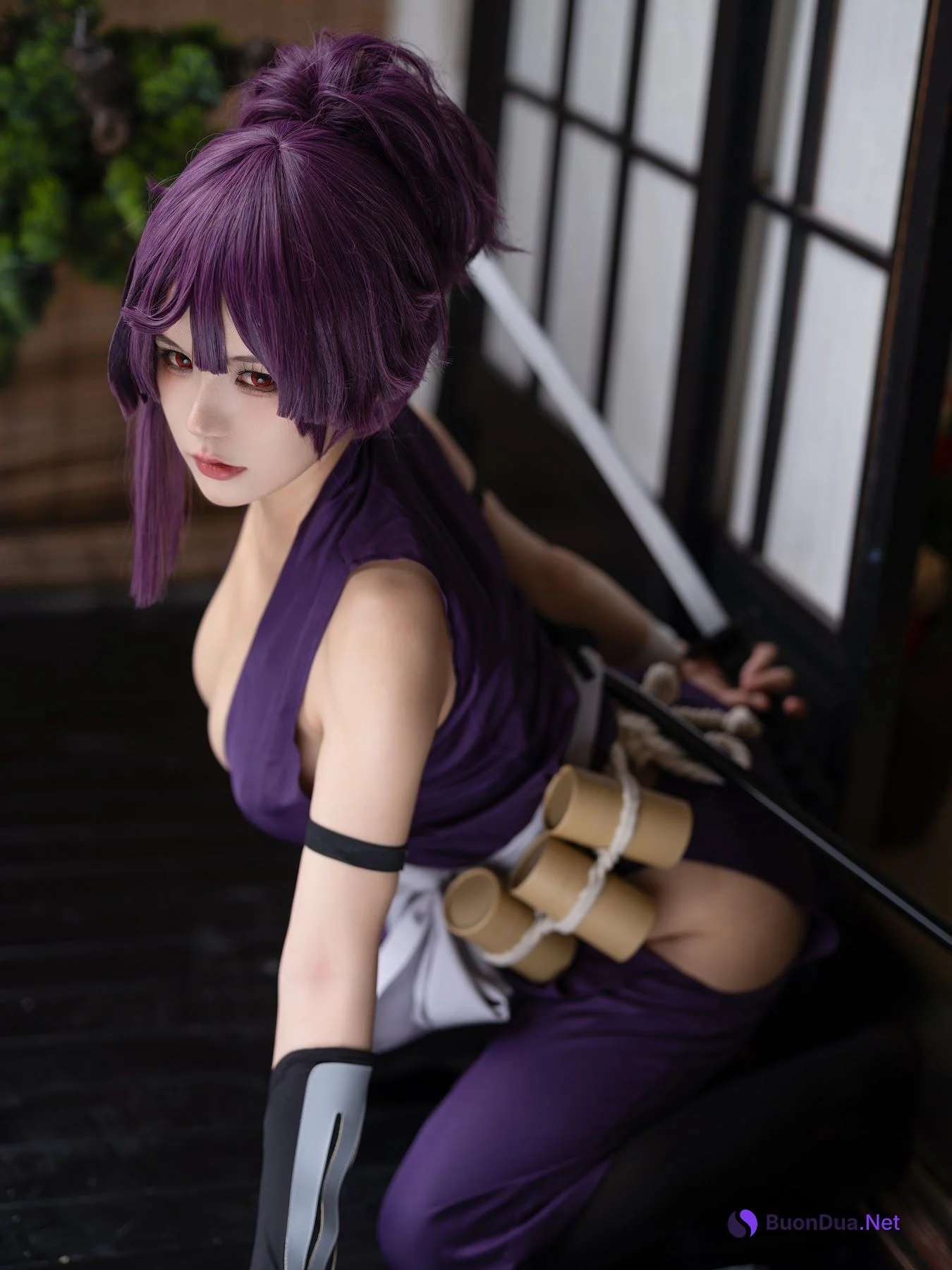 Coser@小仓千代w No.060 Yuzuriha 地狱楽 杠 - Photo 18